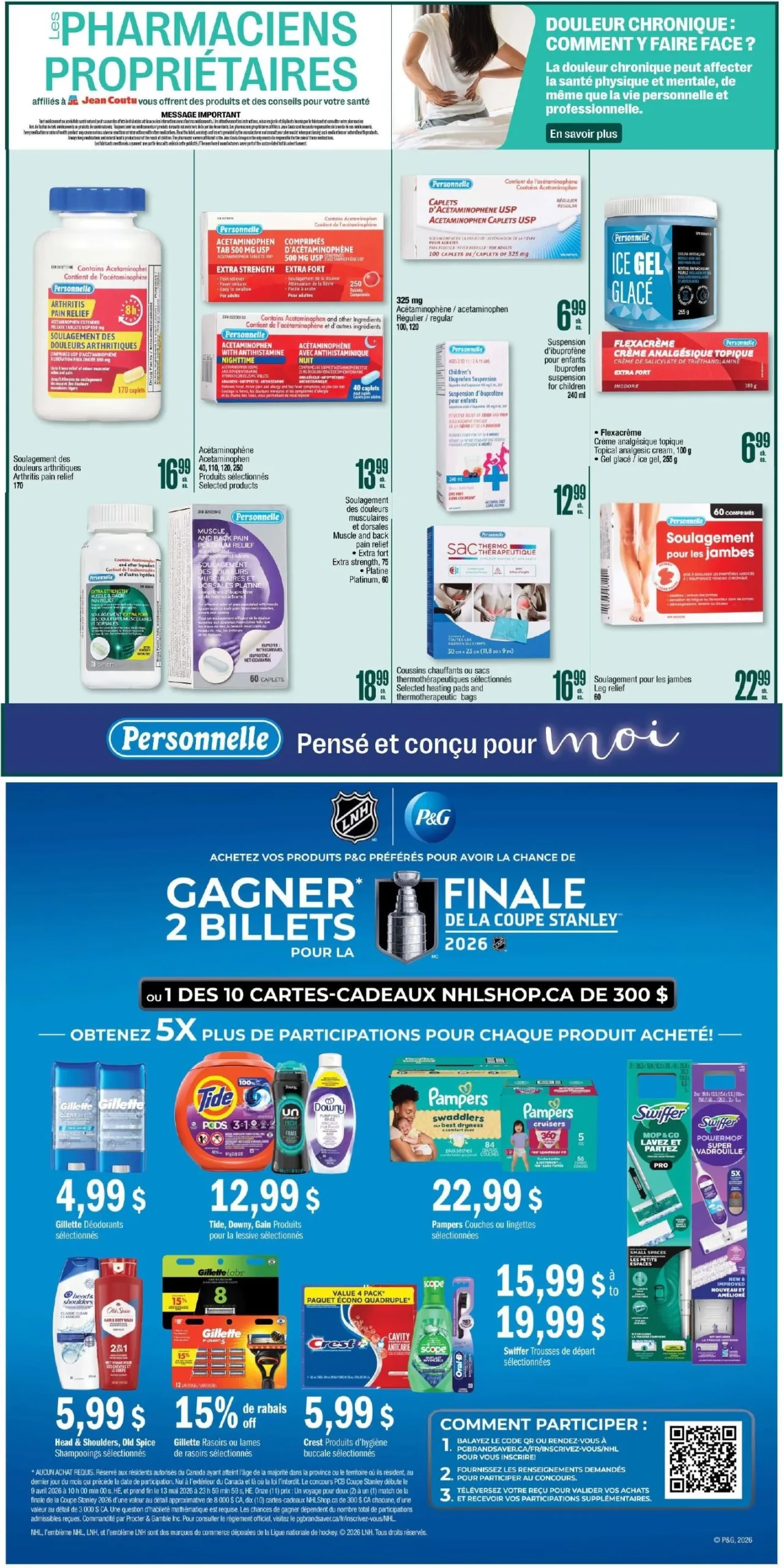 Page 9 de la Circulaire Jean Coutu du 16 au 22 avril 2026