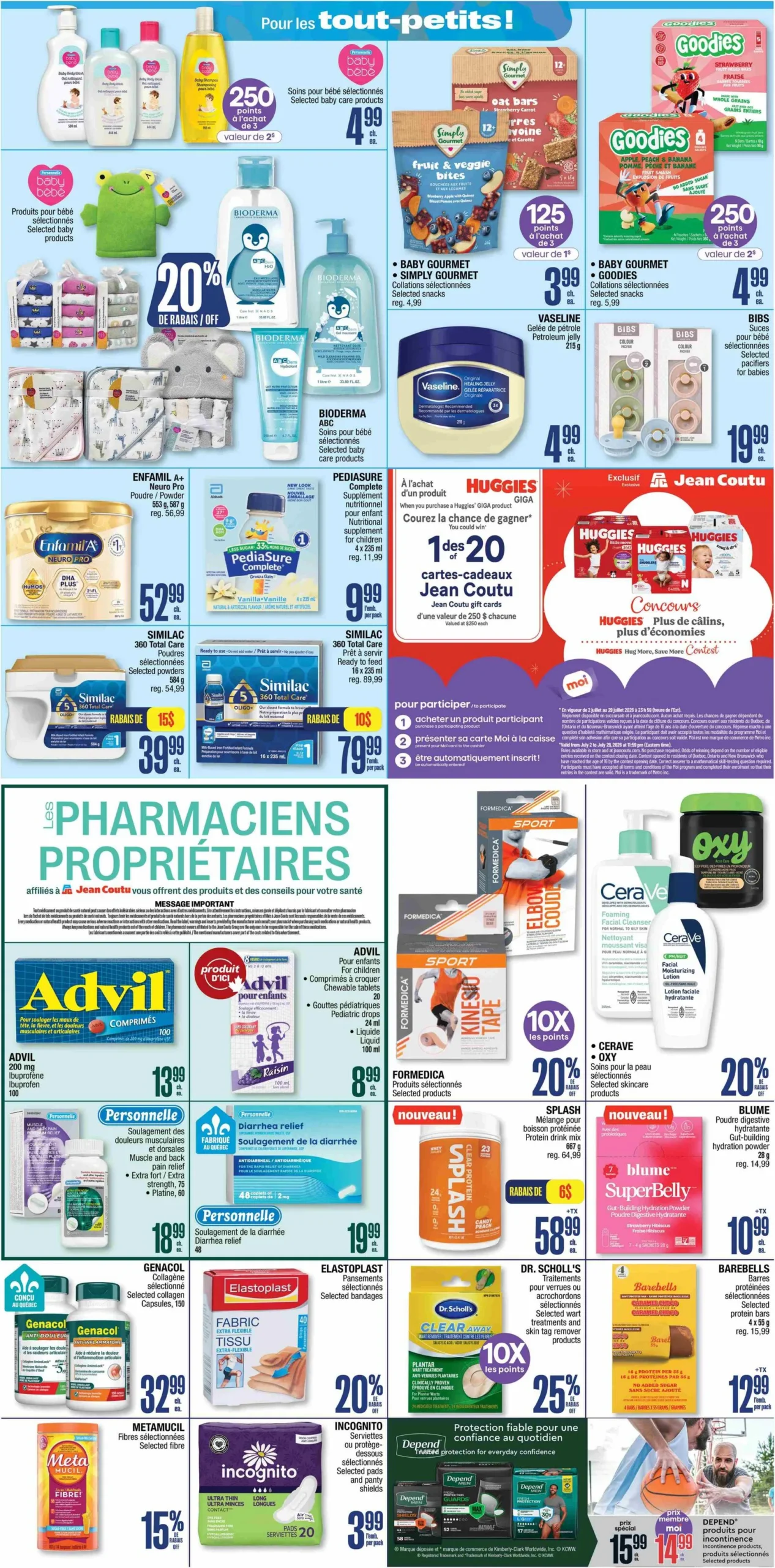 Page 7 de la Circulaire Jean Coutu du 2 au 8 juillet 2026