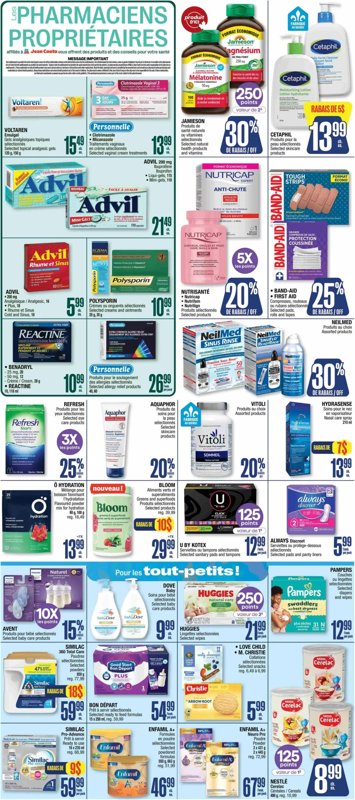 Page 3 de la Circulaire Jean Coutu du 20 au 26 août 2026
