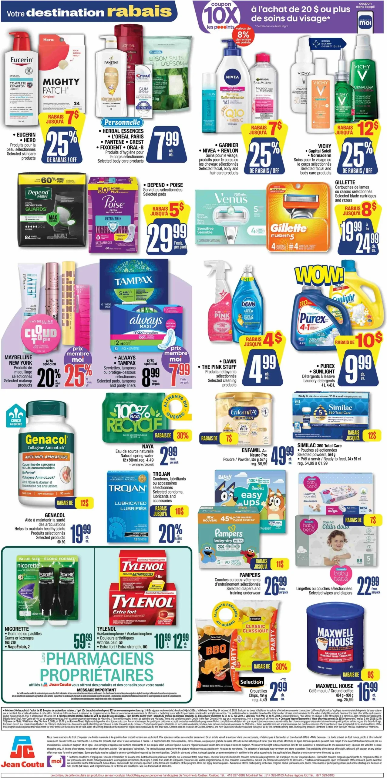 Page 2 de la Circulaire Jean Coutu du 21 au 27 mai 2026