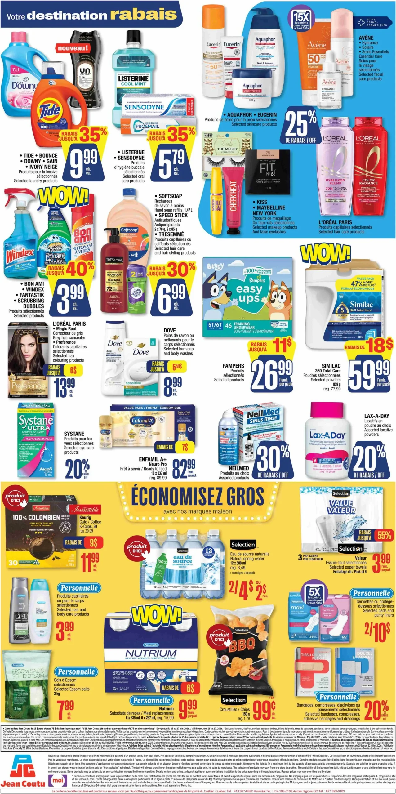 Page 2 de la Circulaire Jean Coutu du 25 juin au 1 juillet 2026