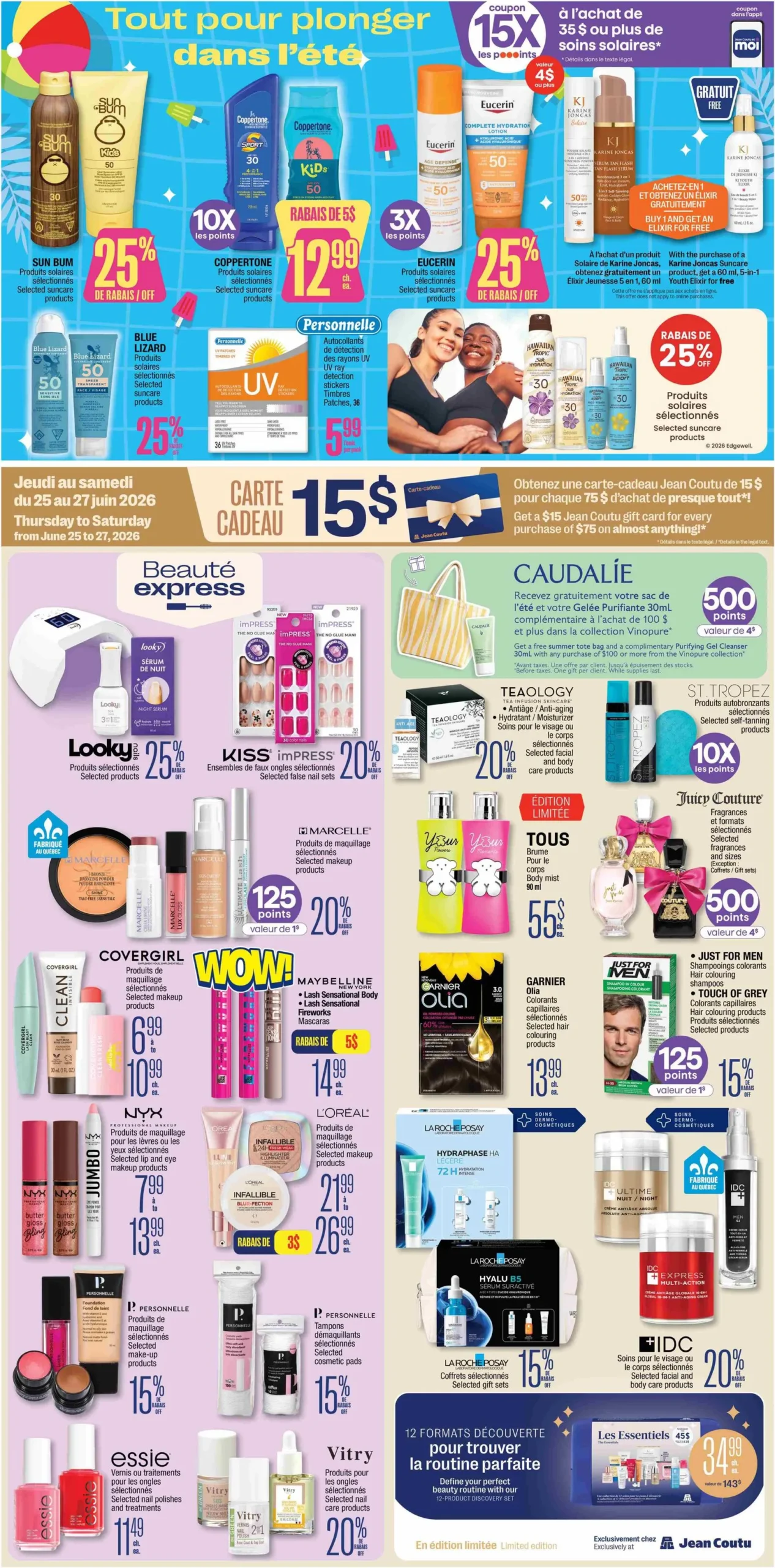 Page 4 de la Circulaire Jean Coutu du 25 juin au 1 juillet 2026