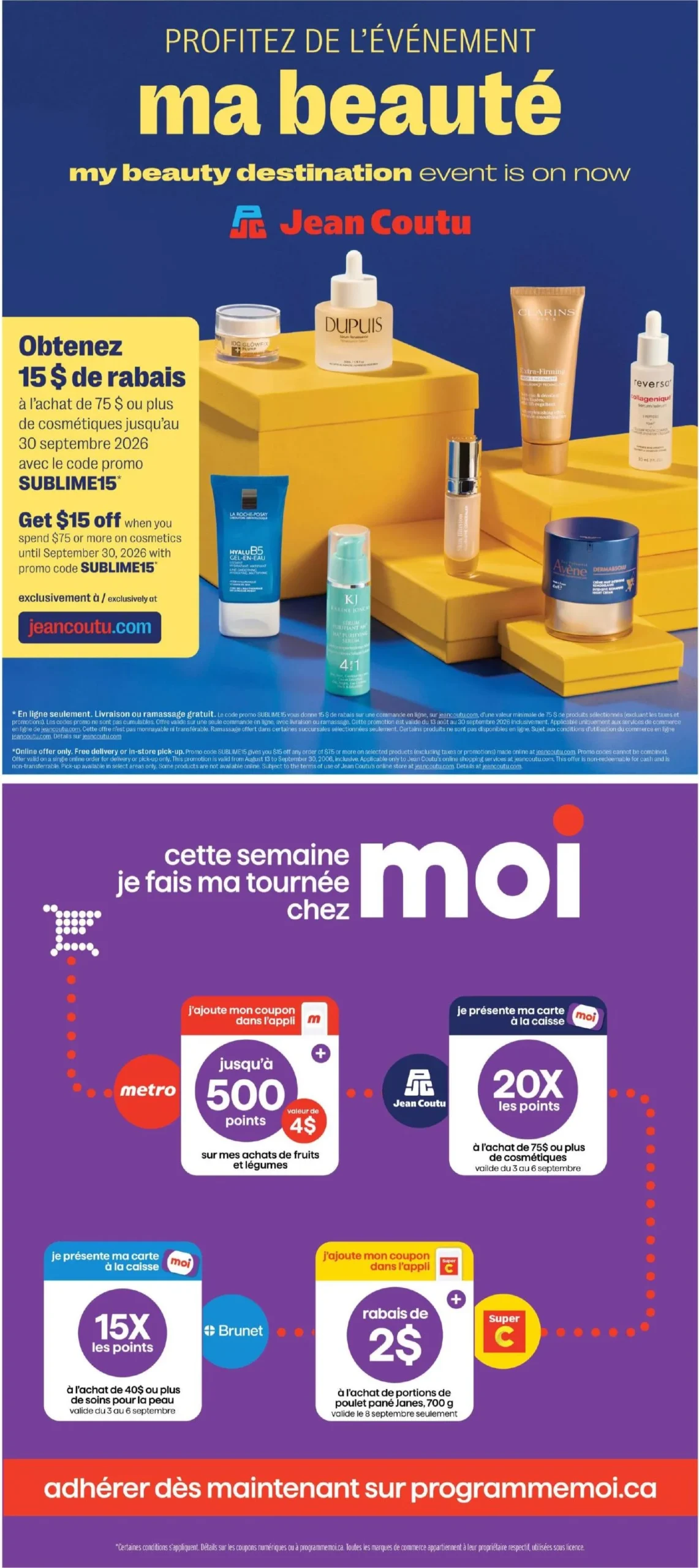 Page 10 de la Circulaire Jean Coutu du 3 au 9 septembre 2026