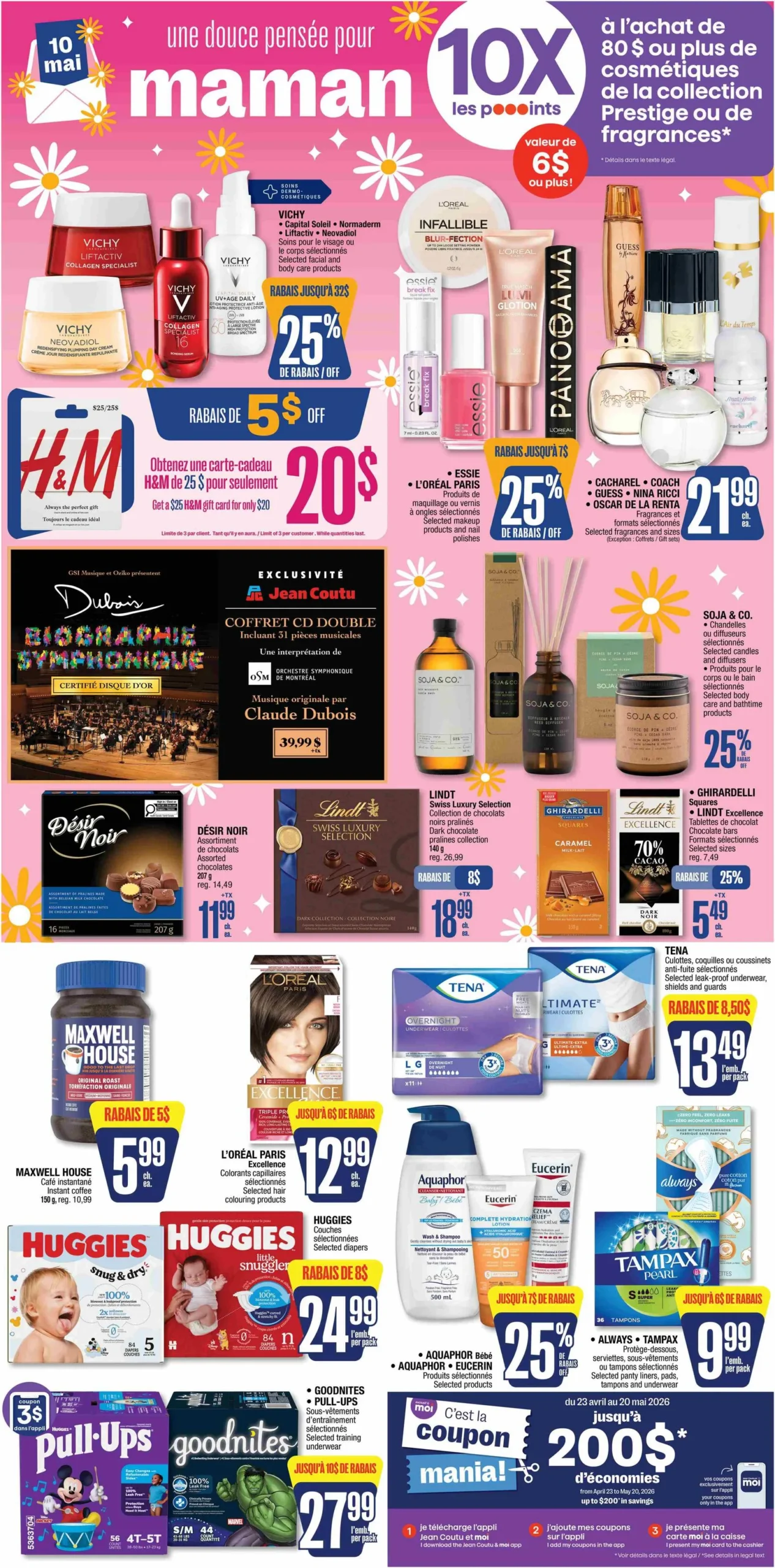 Page 2 de la Circulaire Jean Coutu du 30 avril au 6 mai 2026