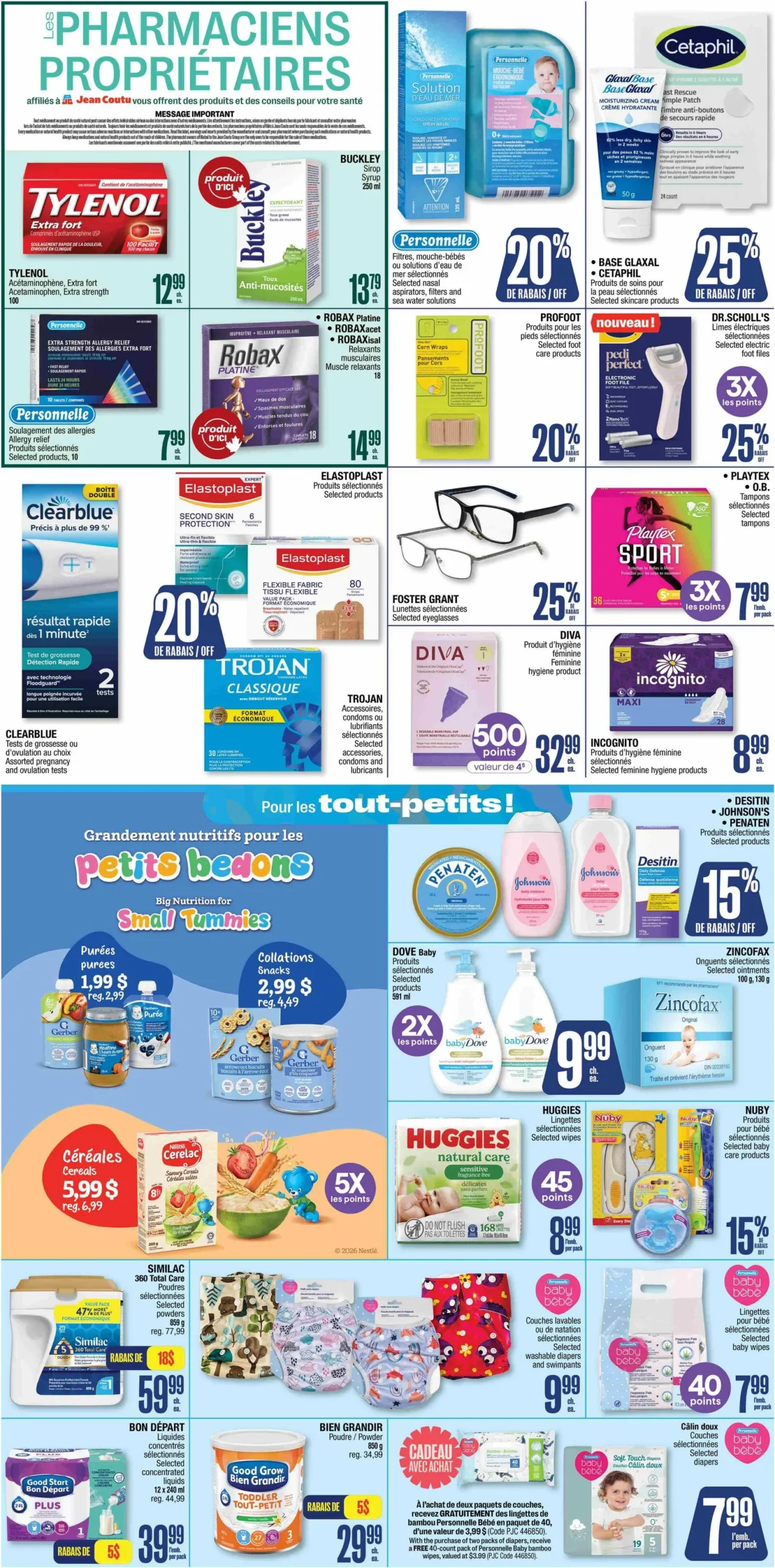 Page 7 de la Circulaire Jean Coutu du 30 avril au 6 mai 2026