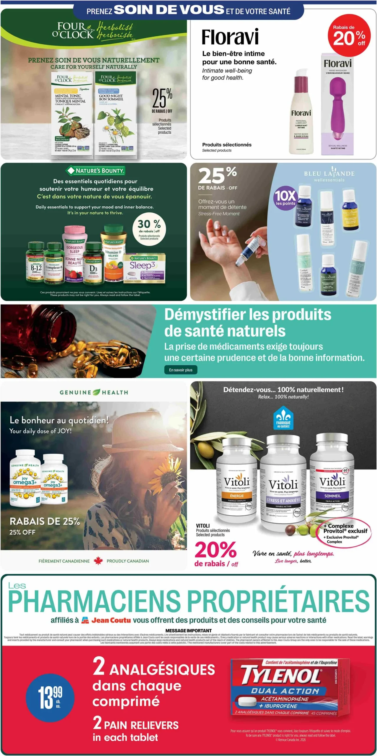 Page 9 de la Circulaire Jean Coutu du 30 avril au 6 mai 2026