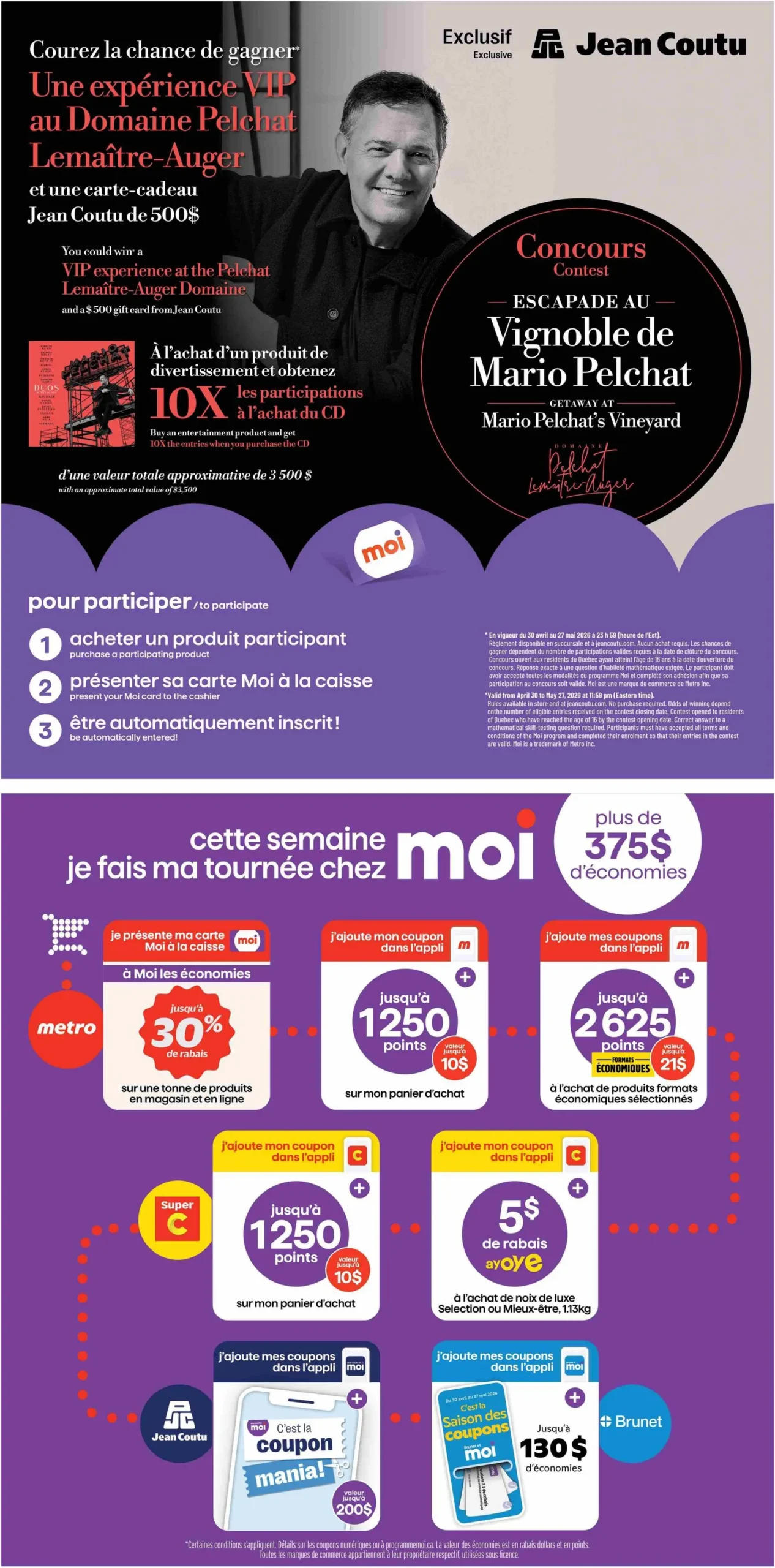 Page 12 de la Circulaire Jean Coutu du 30 avril au 6 mai 2026