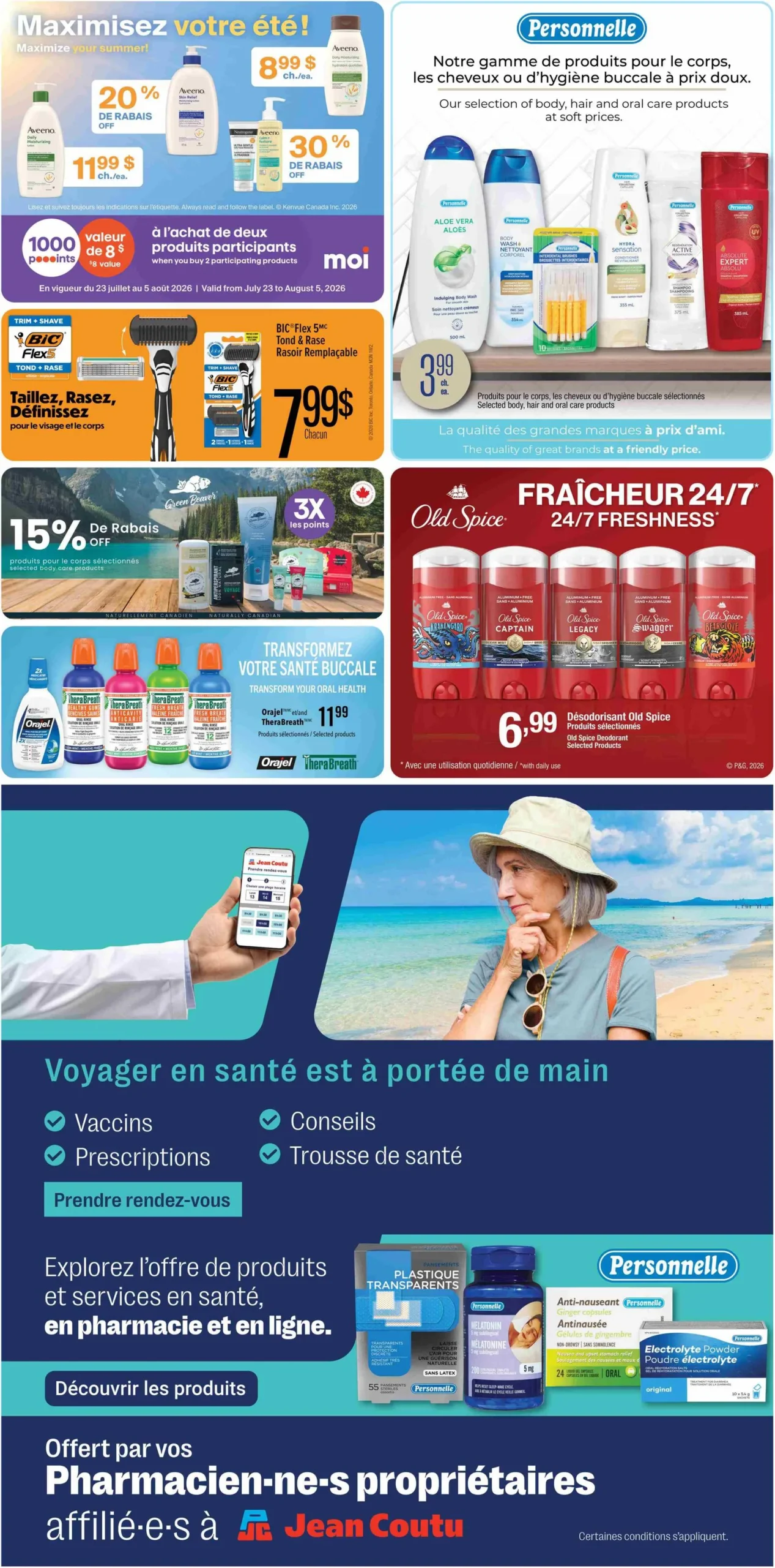 Page 9 de la Circulaire Jean Coutu du 30 juillet au 5 août 2026