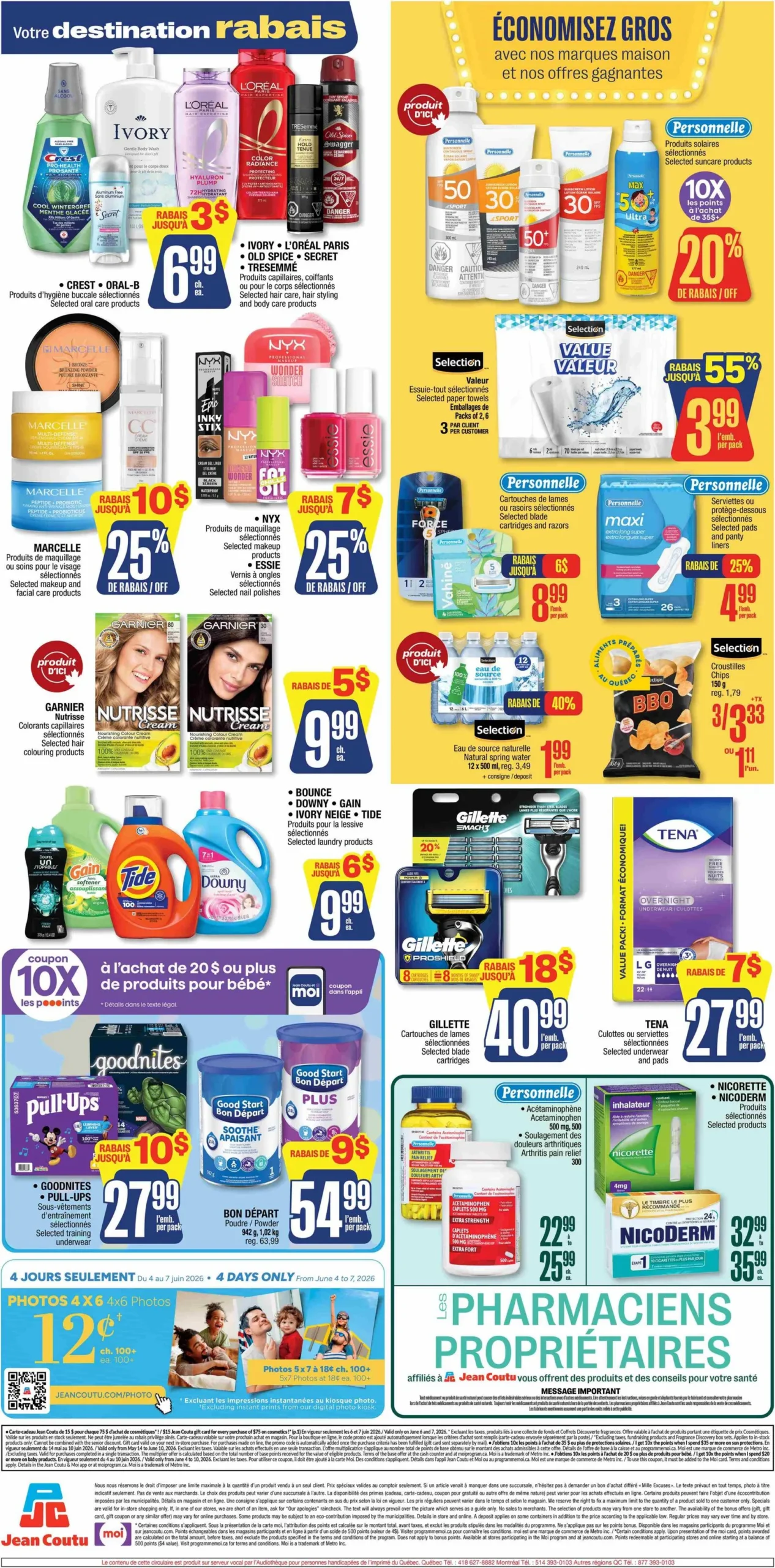 Page 2 de la Circulaire Jean Coutu du 4 au 10 juin 2026