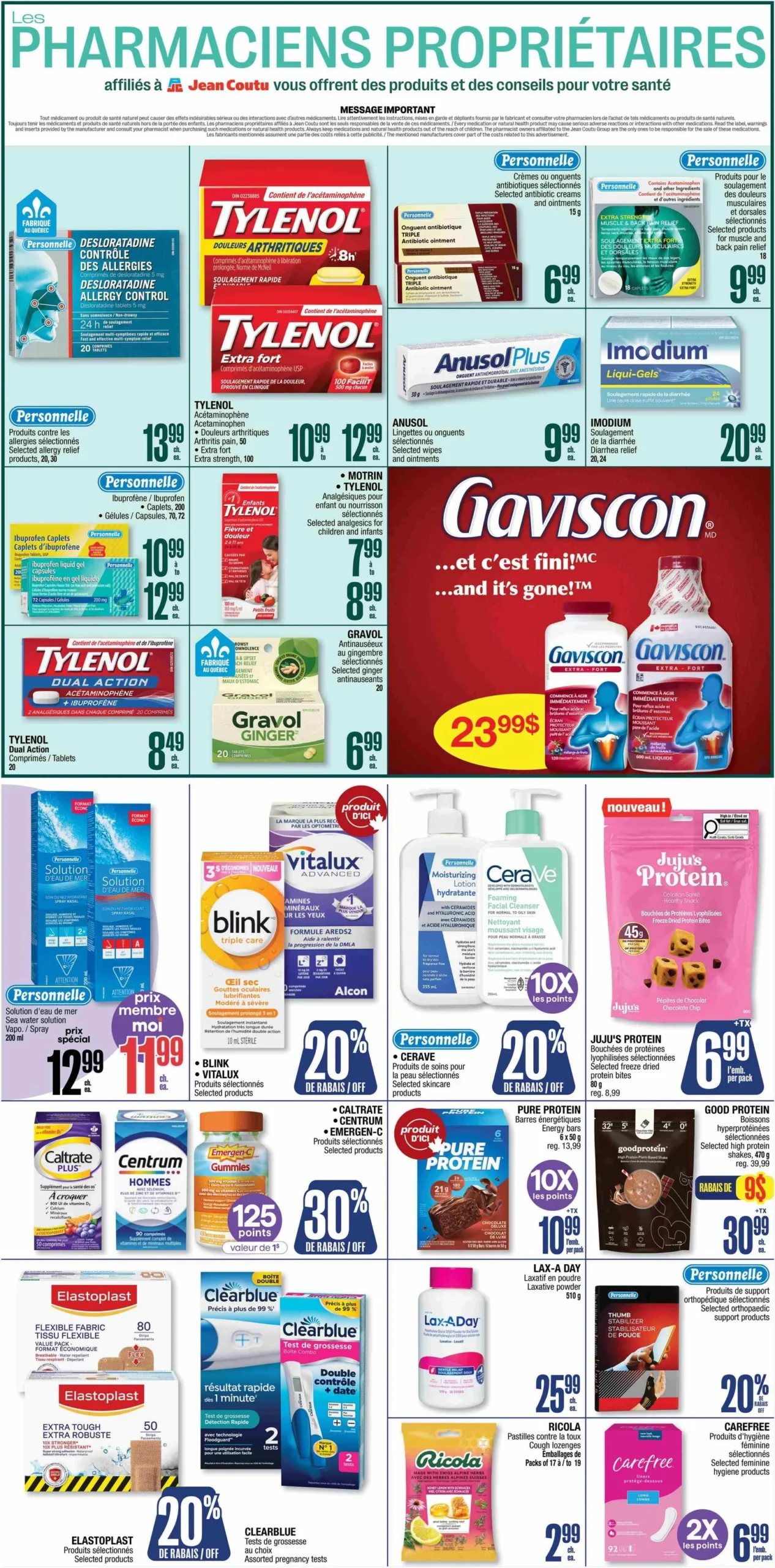 Page 6 de la Circulaire Jean Coutu du 6 au 12 août 2026