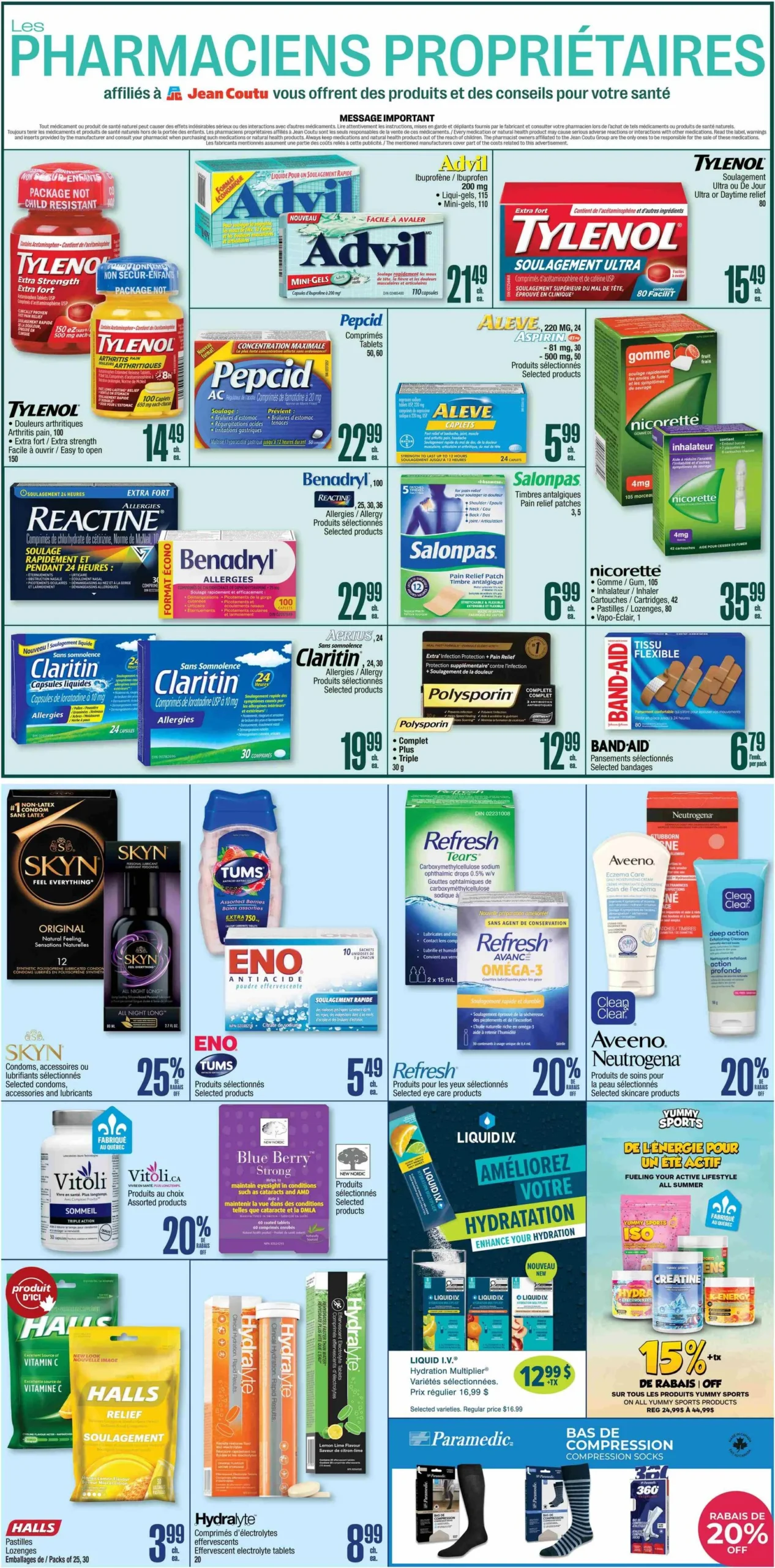 Page 3 de la Circulaire Jean Coutu du 9 au 15 avril 2026