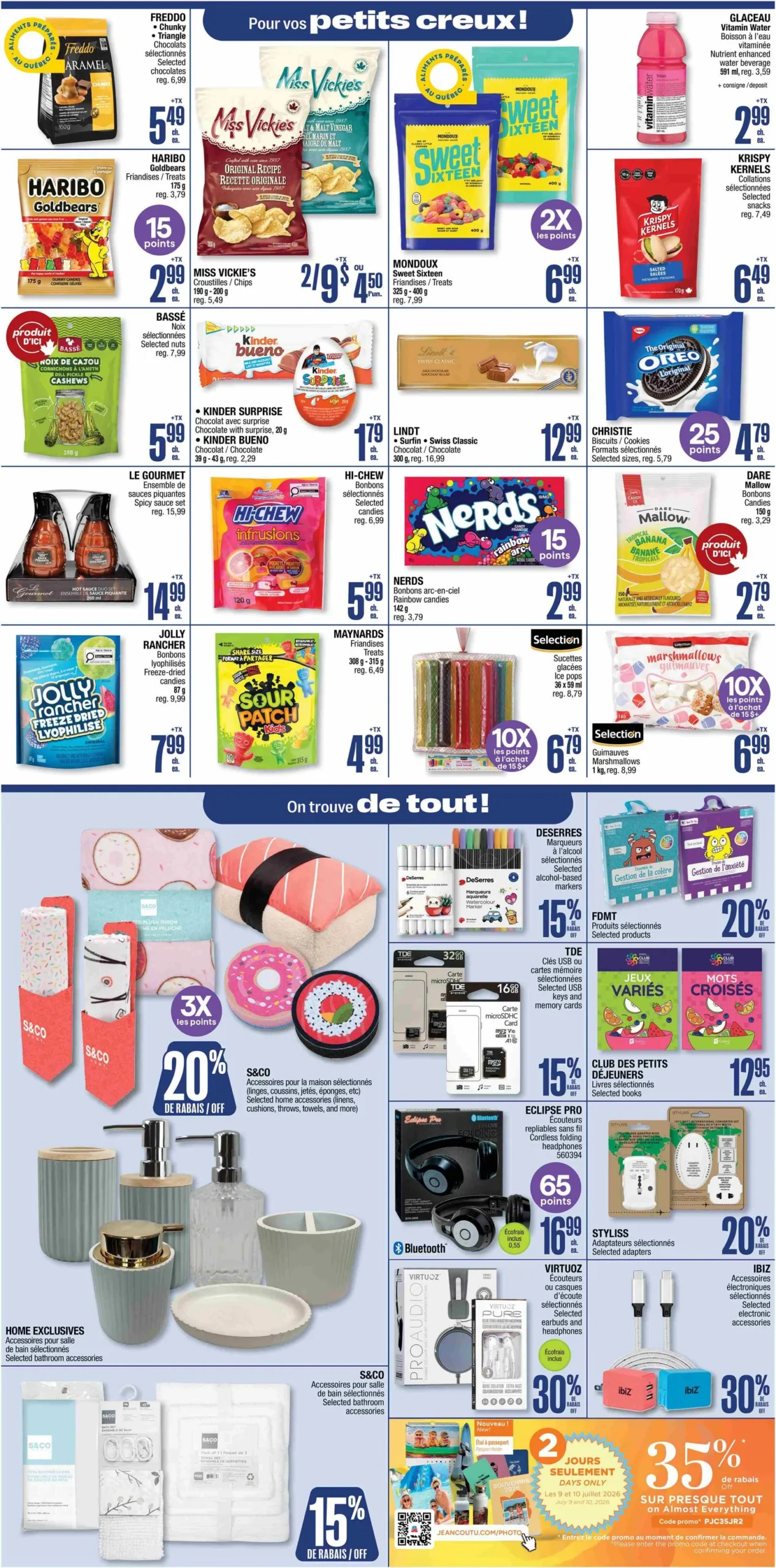 Page 10 de la Circulaire Jean Coutu du 9 au 15 juillet 2026