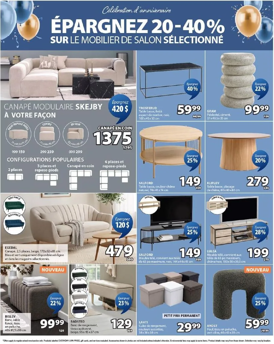 Page 3 de la Circulaire Jysk du 10 au 23 septembre 2026