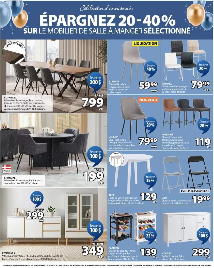 Page 4 de la Circulaire Jysk du 10 au 23 septembre 2026