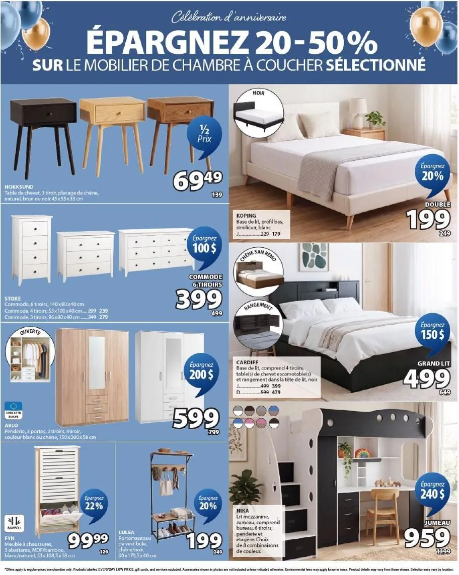 Page 5 de la Circulaire Jysk du 10 au 23 septembre 2026