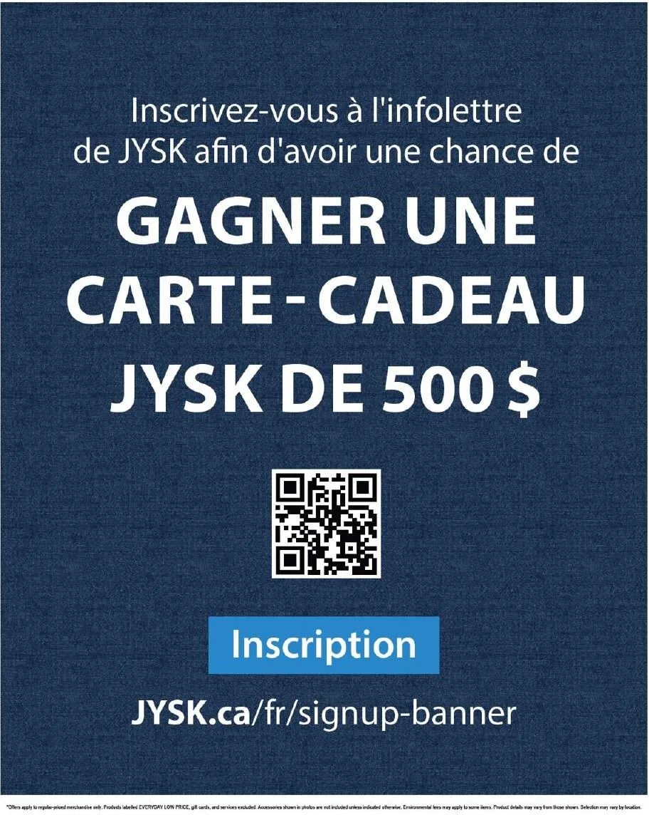 Page 12 de la Circulaire Jysk du 10 au 23 septembre 2026