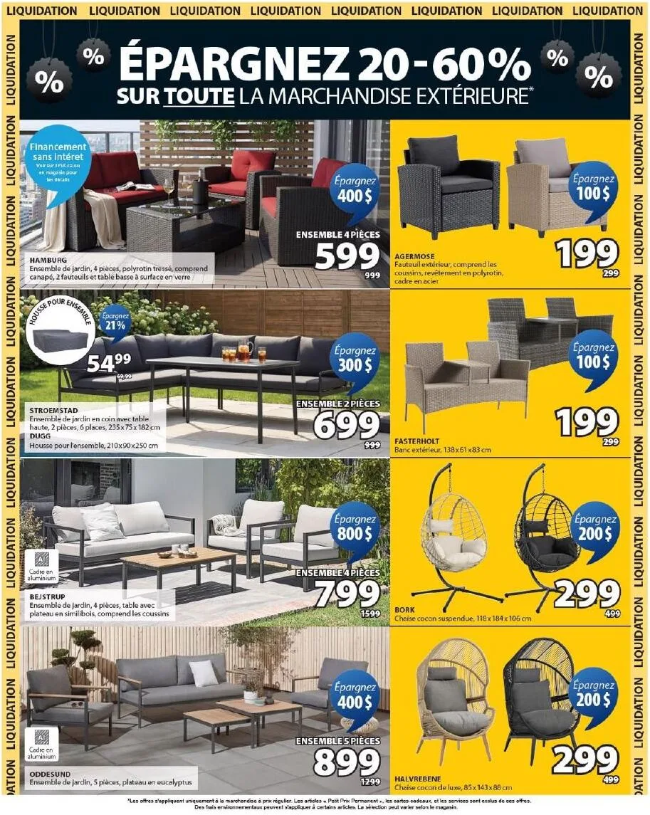 Page 3 de la Circulaire Jysk du 16 au 29 juillet 2026