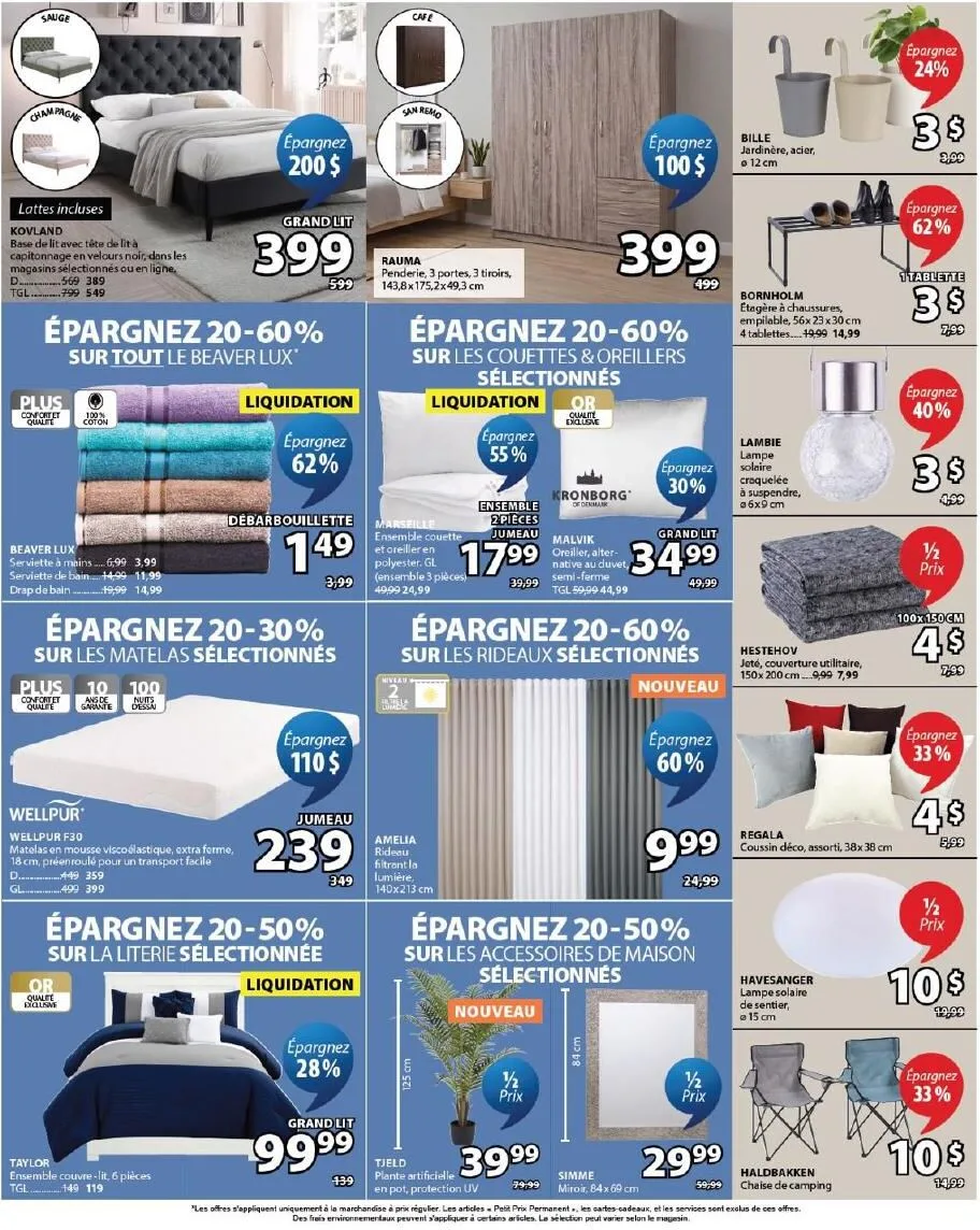 Page 2 de la Circulaire Jysk du 23 avril au 6 mai 2026