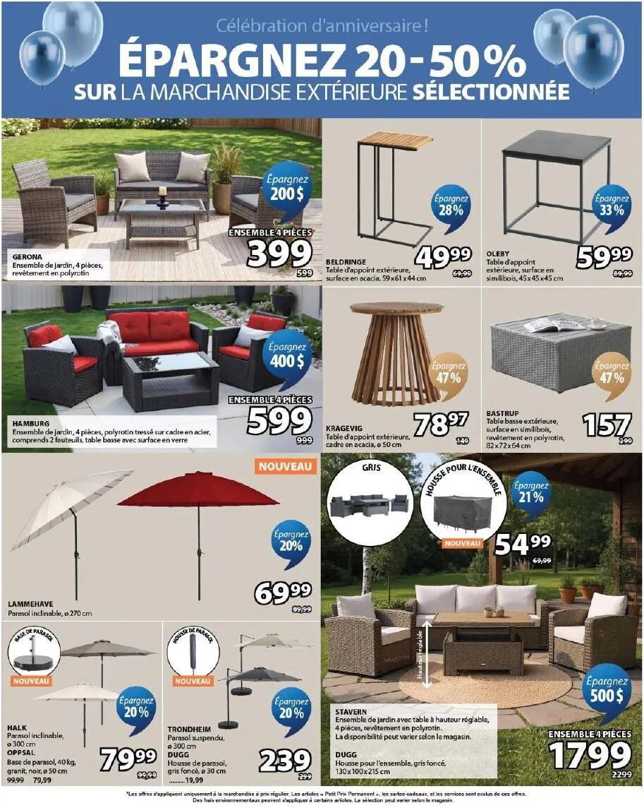 Page 5 de la Circulaire Jysk du 23 avril au 6 mai 2026