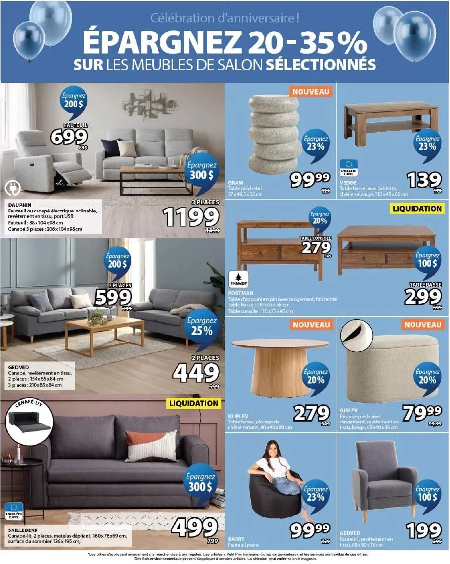 Page 8 de la Circulaire Jysk du 23 avril au 6 mai 2026