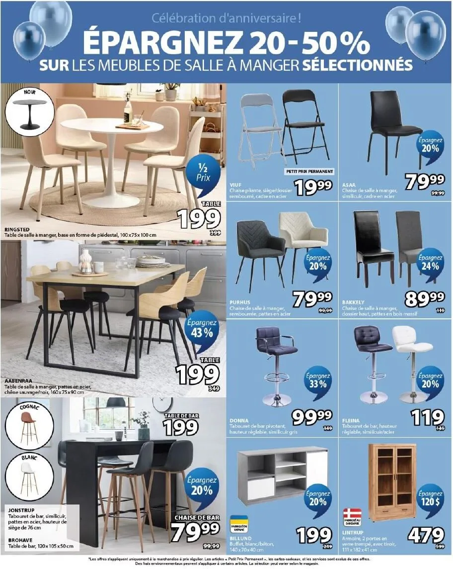 Page 9 de la Circulaire Jysk du 23 avril au 6 mai 2026