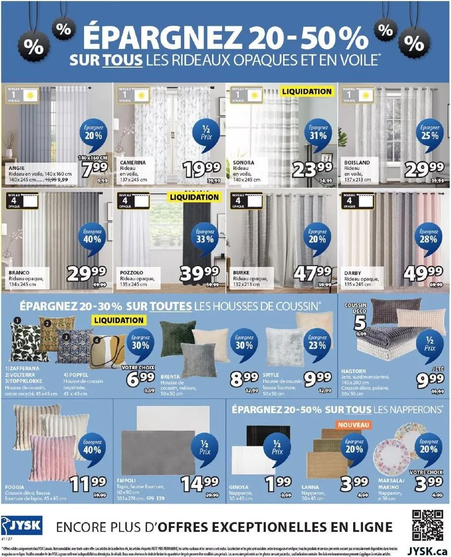 Page 18 de la Circulaire Jysk du 30 juillet au 12 août 2026