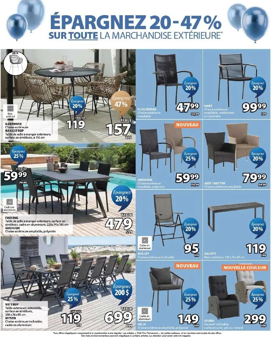 Page 5 de la Circulaire Jysk du 9 au 22 avril 2026