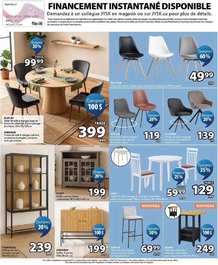 Page 12 de la Circulaire Jysk du 9 au 22 avril 2026