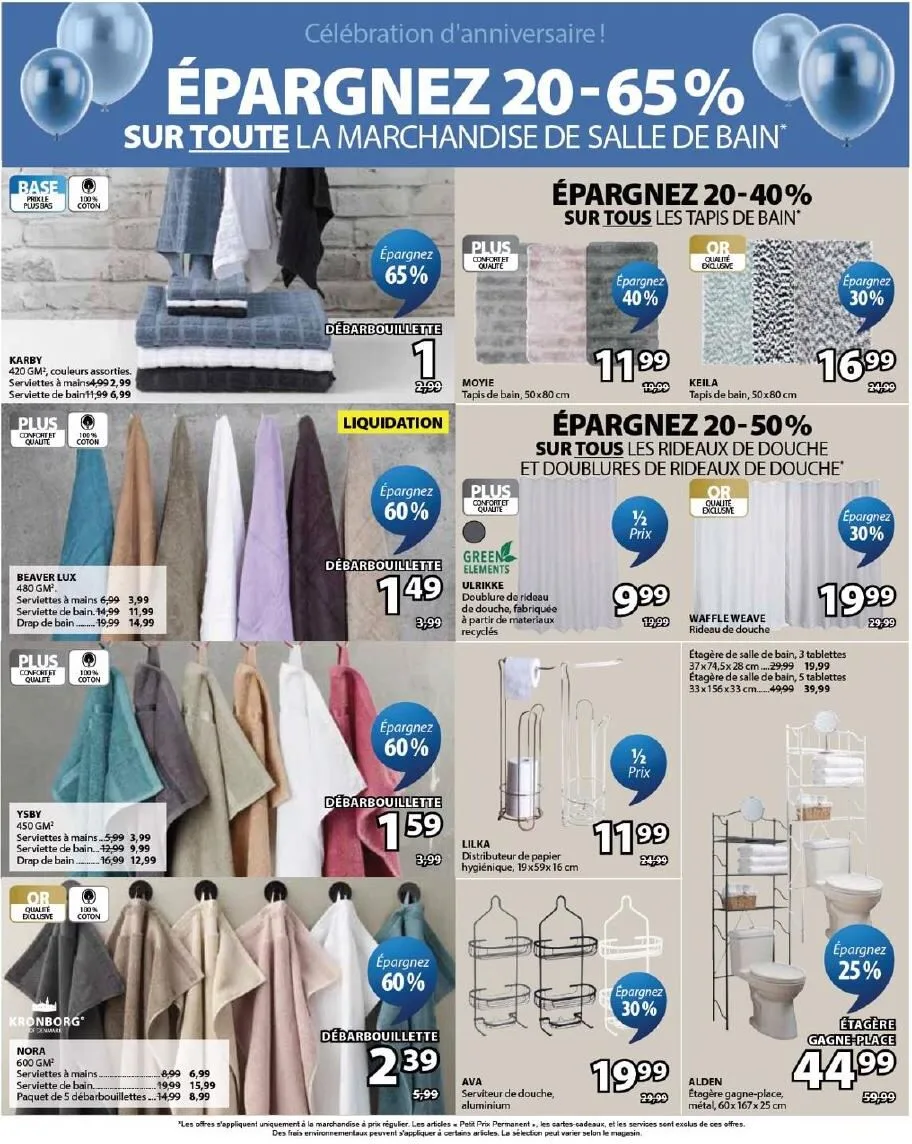 Page 18 de la Circulaire Jysk du 9 au 22 avril 2026