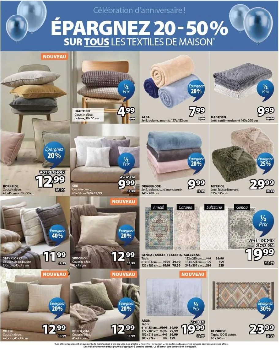 Page 22 de la Circulaire Jysk du 9 au 22 avril 2026