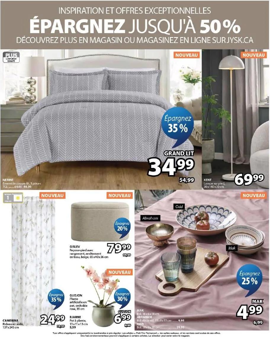 Page 24 de la Circulaire Jysk du 9 au 22 avril 2026