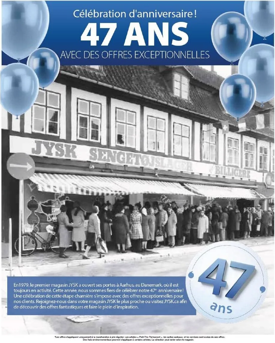 Page 29 de la Circulaire Jysk du 9 au 22 avril 2026