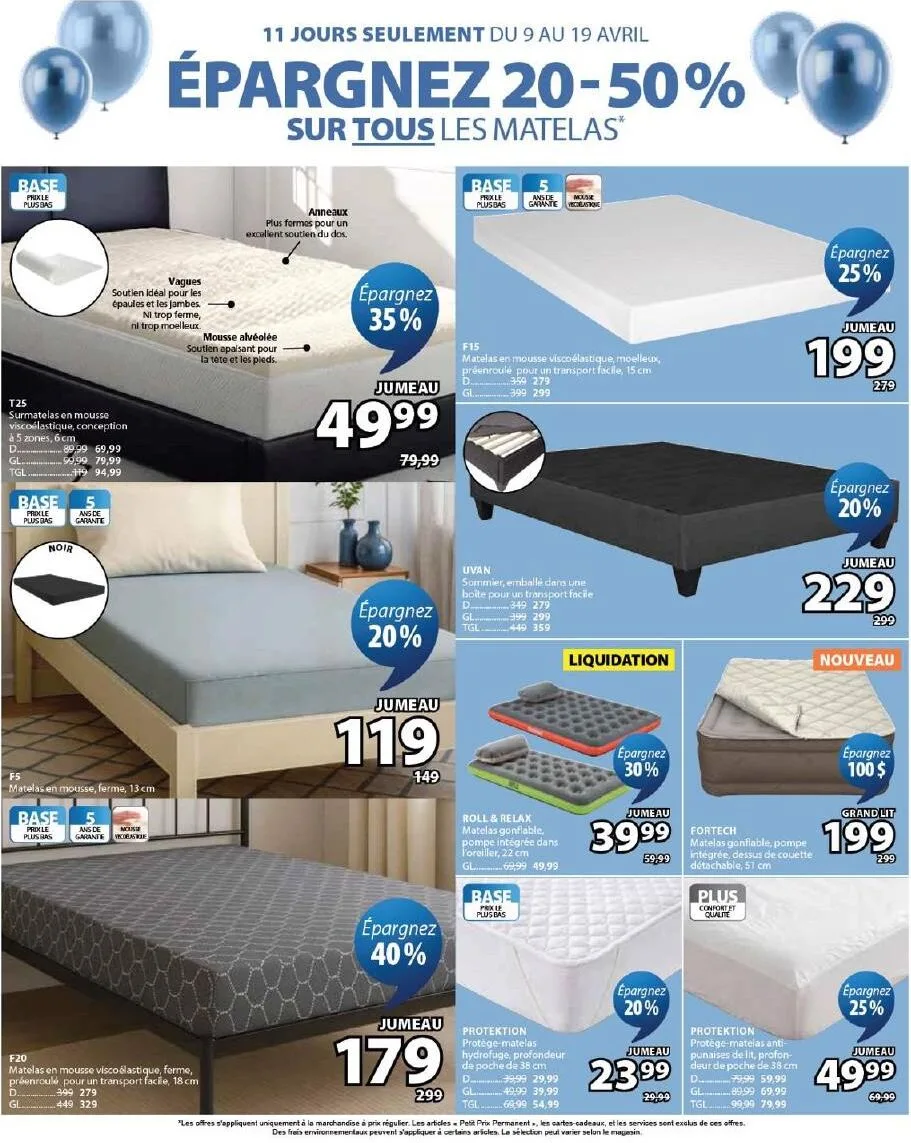 Page 30 de la Circulaire Jysk du 9 au 22 avril 2026