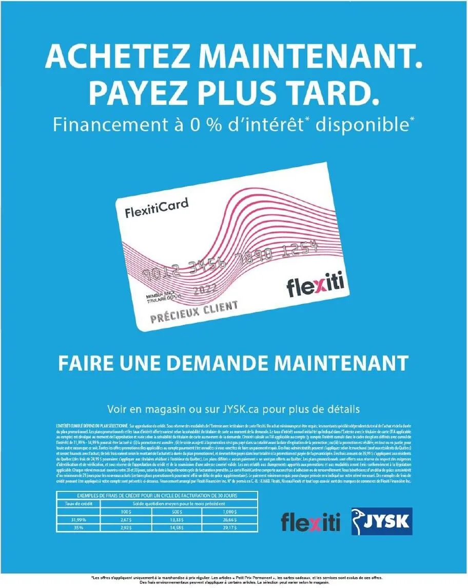 Page 31 de la Circulaire Jysk du 9 au 22 avril 2026