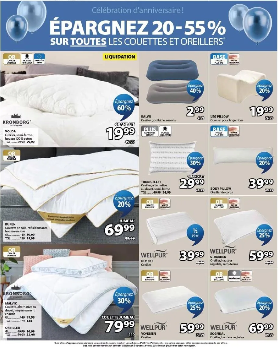 Page 33 de la Circulaire Jysk du 9 au 22 avril 2026