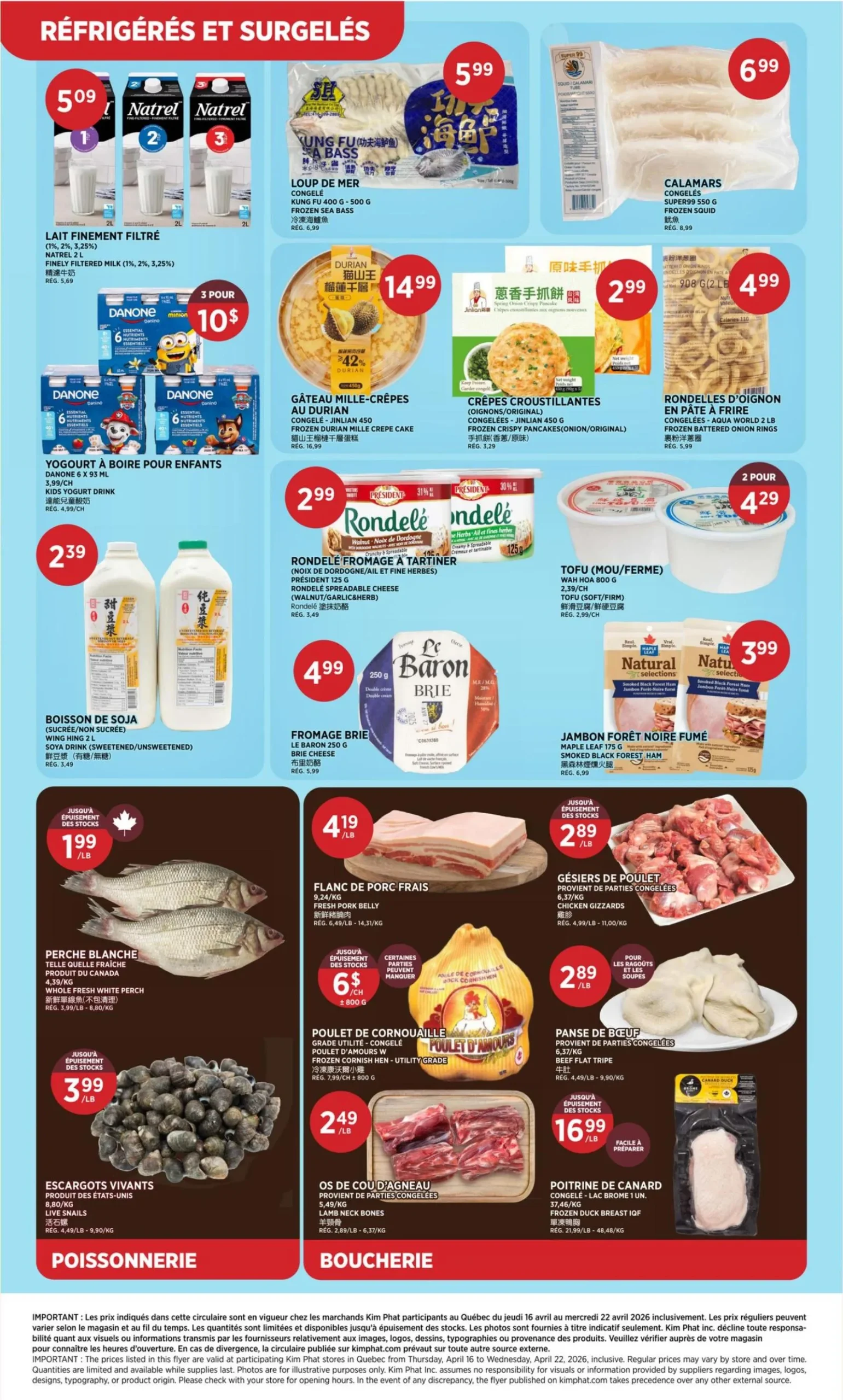 Page 4 de la Circulaire Kim Phat du 16 au 22 avril 2026