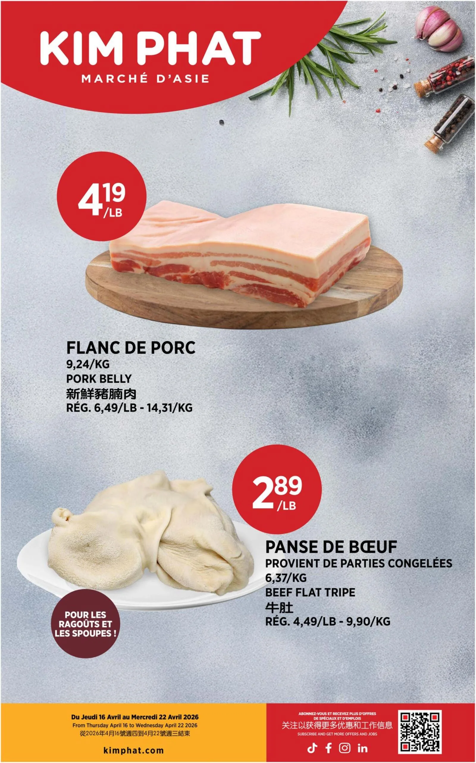 Page 9 de la Circulaire Kim Phat du 16 au 22 avril 2026