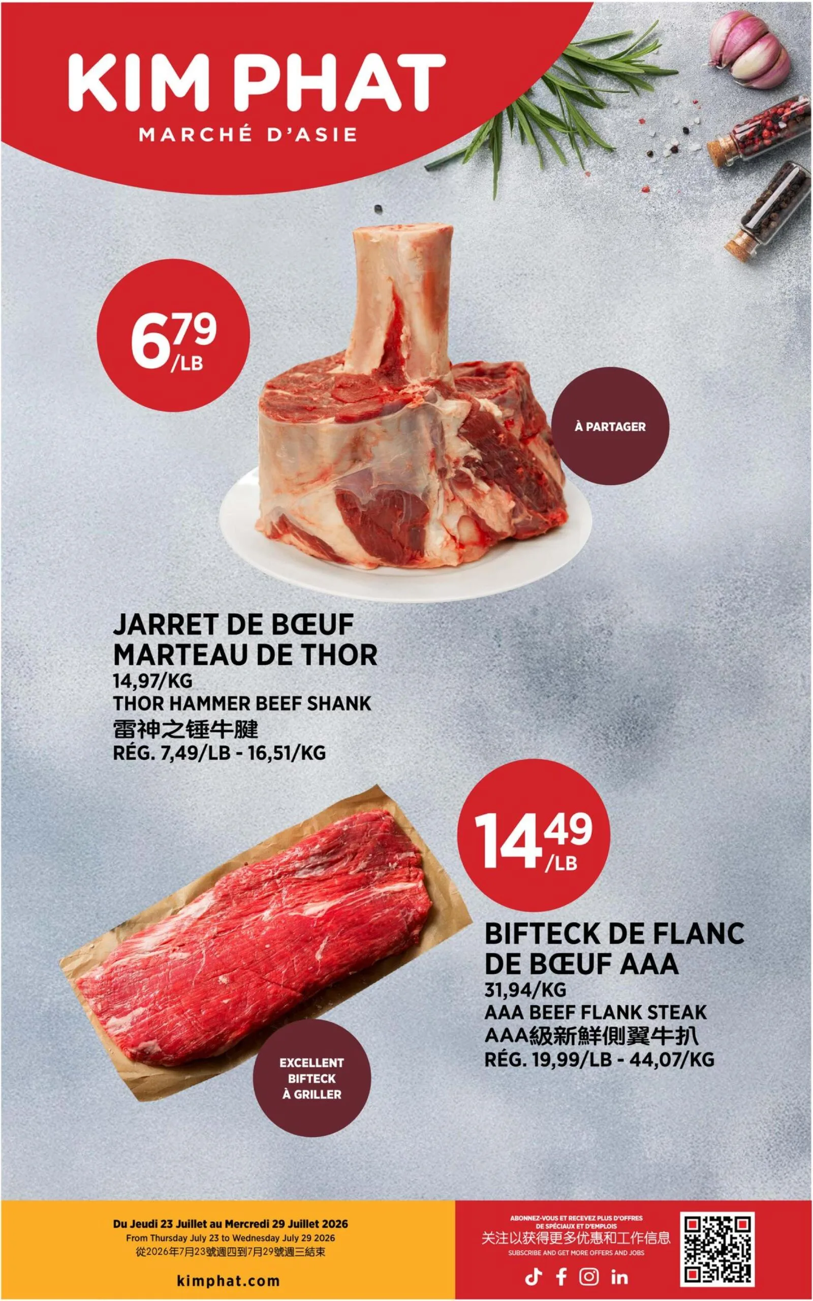 Page 12 de la Circulaire Kim Phat du 23 au 29 juillet 2026