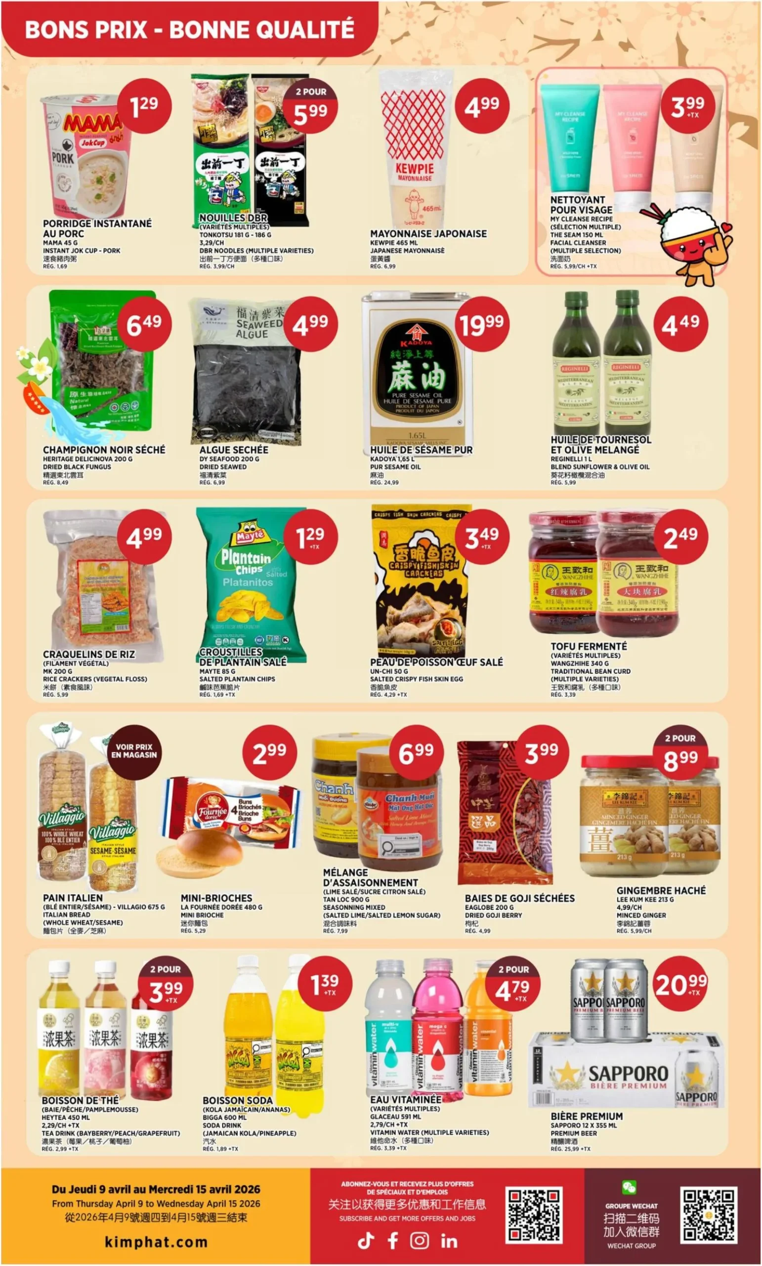 Page 2 de la Circulaire Kim Phat du 9 au 15 avril 2026