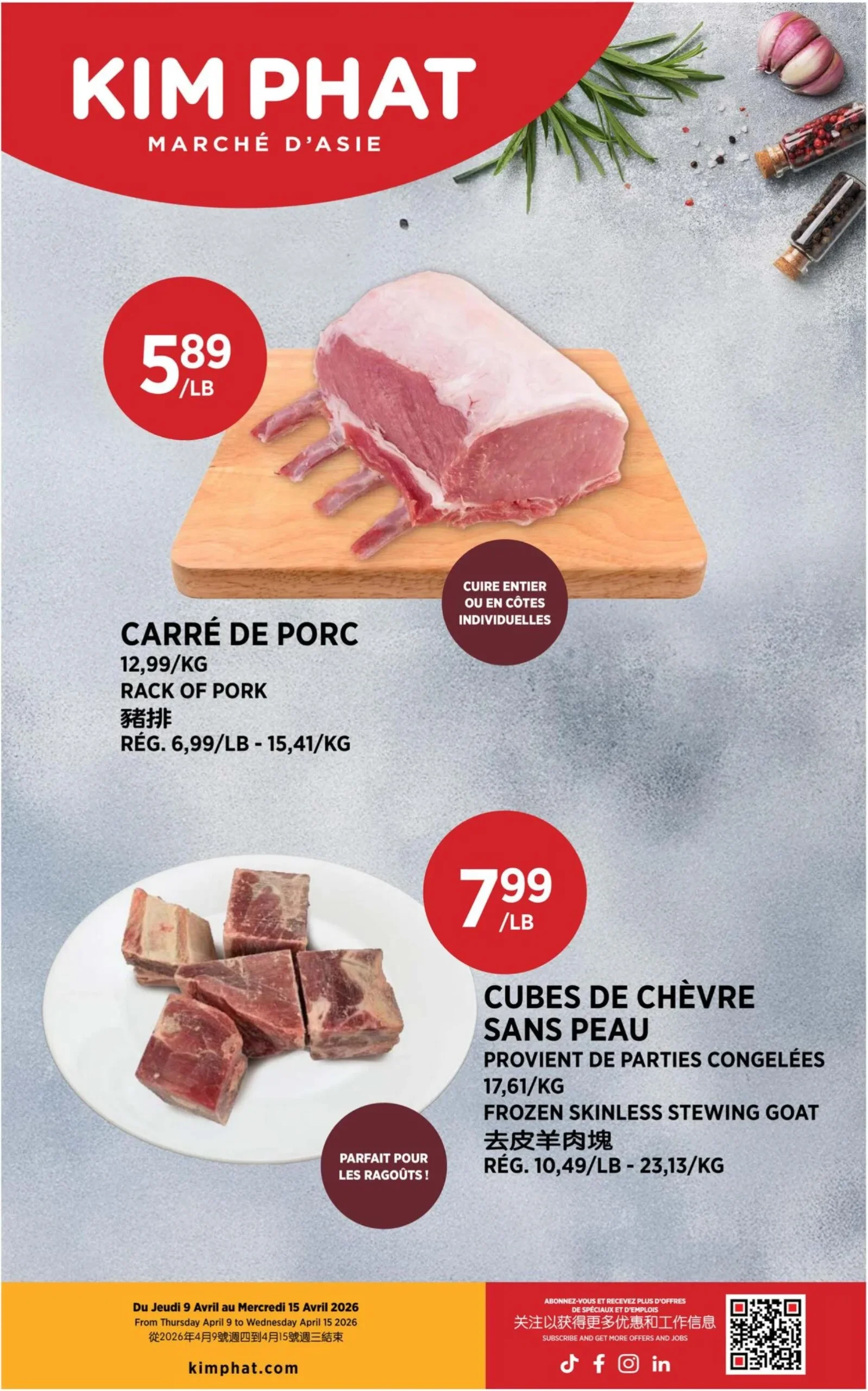 Page 9 de la Circulaire Kim Phat du 9 au 15 avril 2026