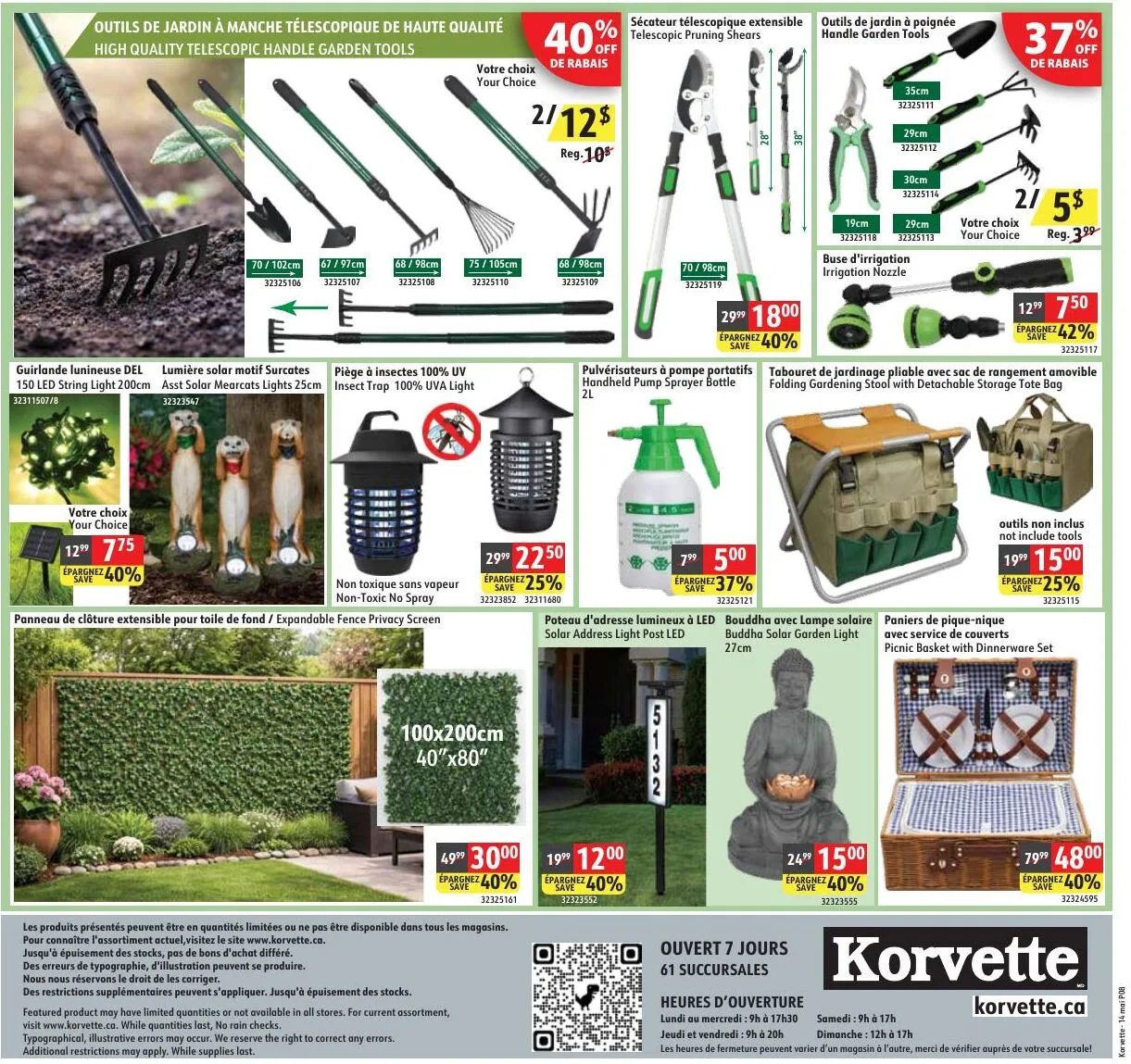 Page 8 de la Circulaire Korvette du 14 au 27 mai 2026