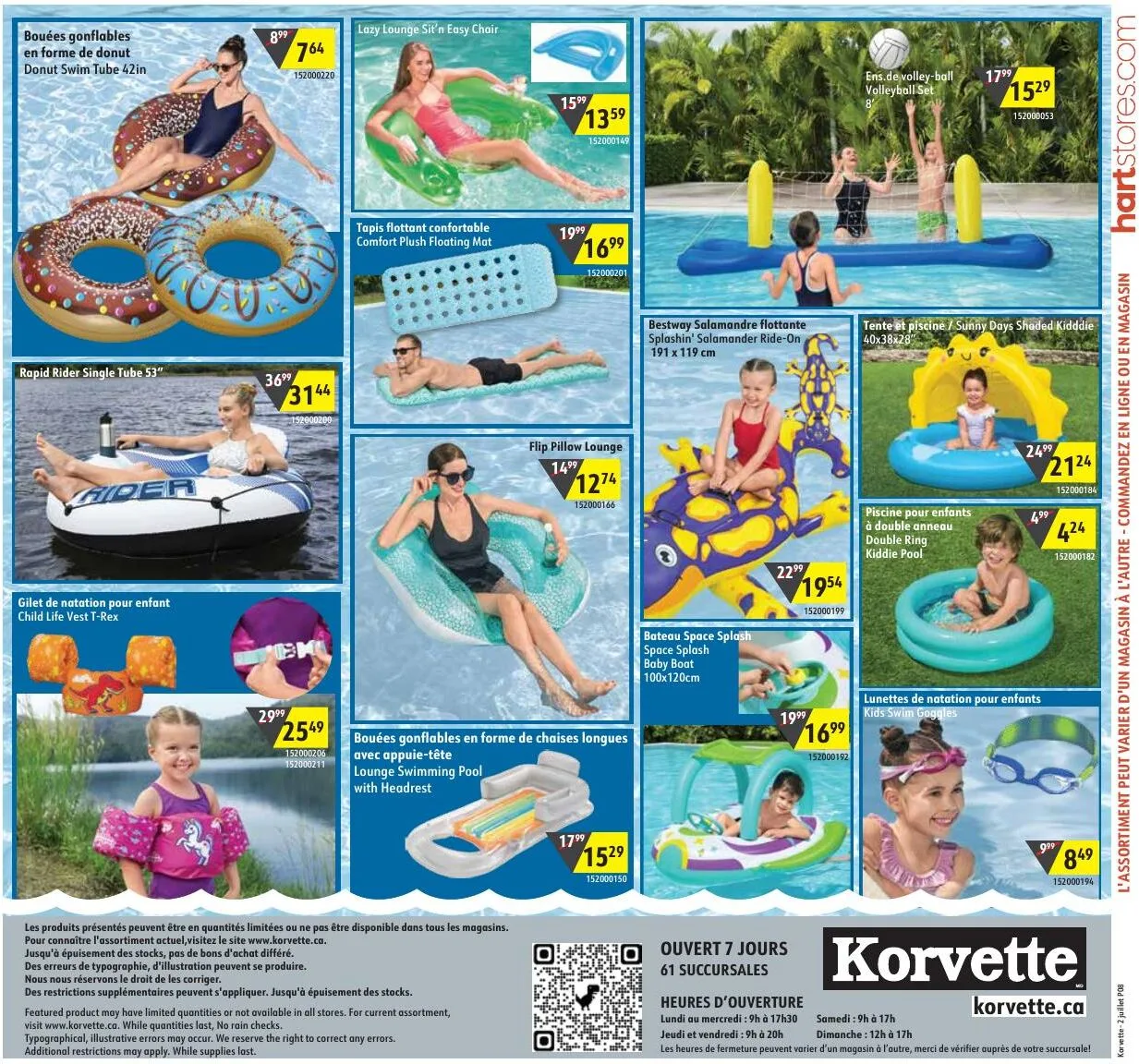 Page 15 de la Circulaire Korvette du 2 au 15 juillet 2026