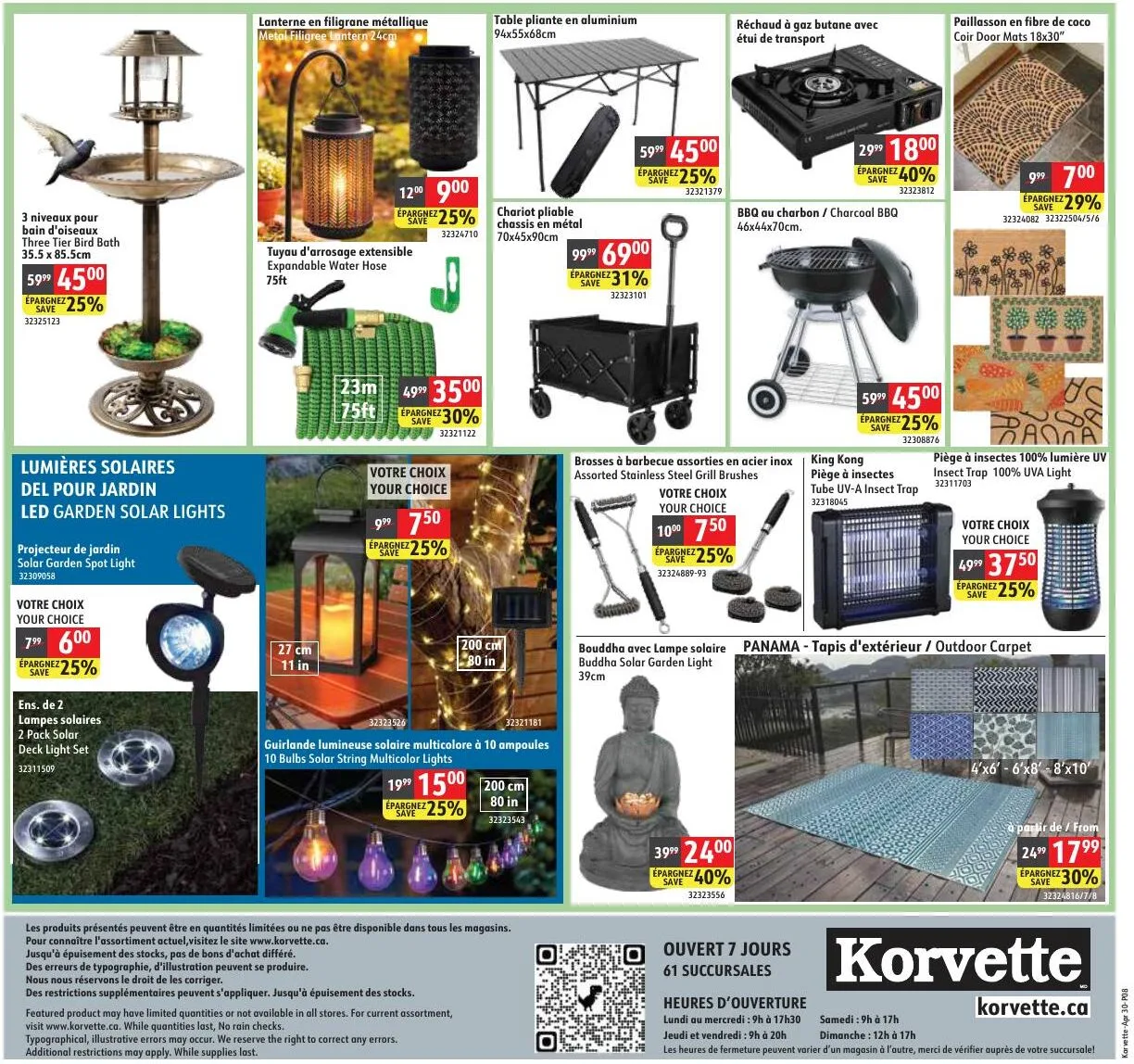 Page 8 de la Circulaire Korvette du 30 avril au 14 mai 2026