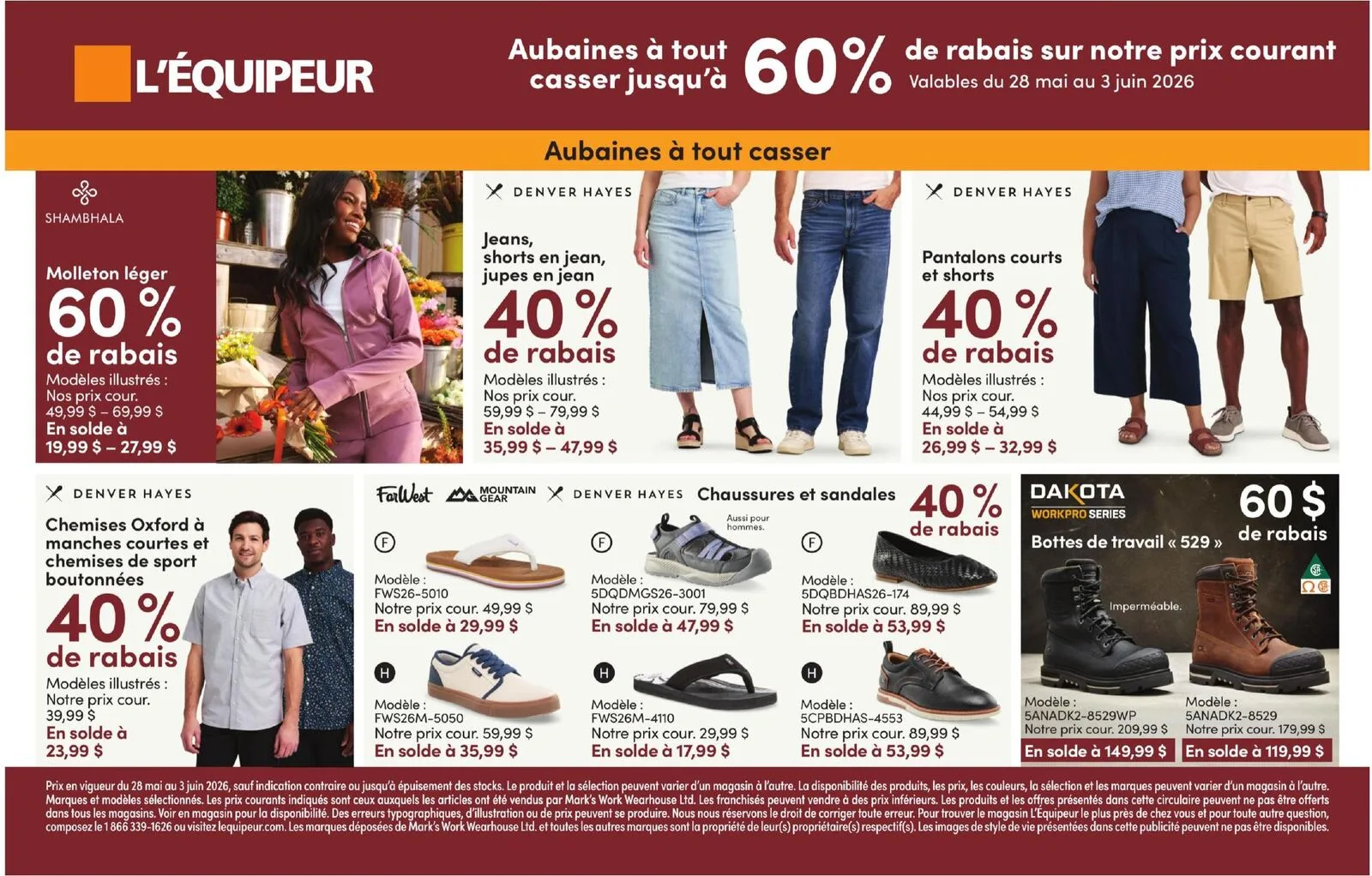 Page 2 de la Circulaire L&rsquo;Équipeur du 29 mai au 3 juin 2026