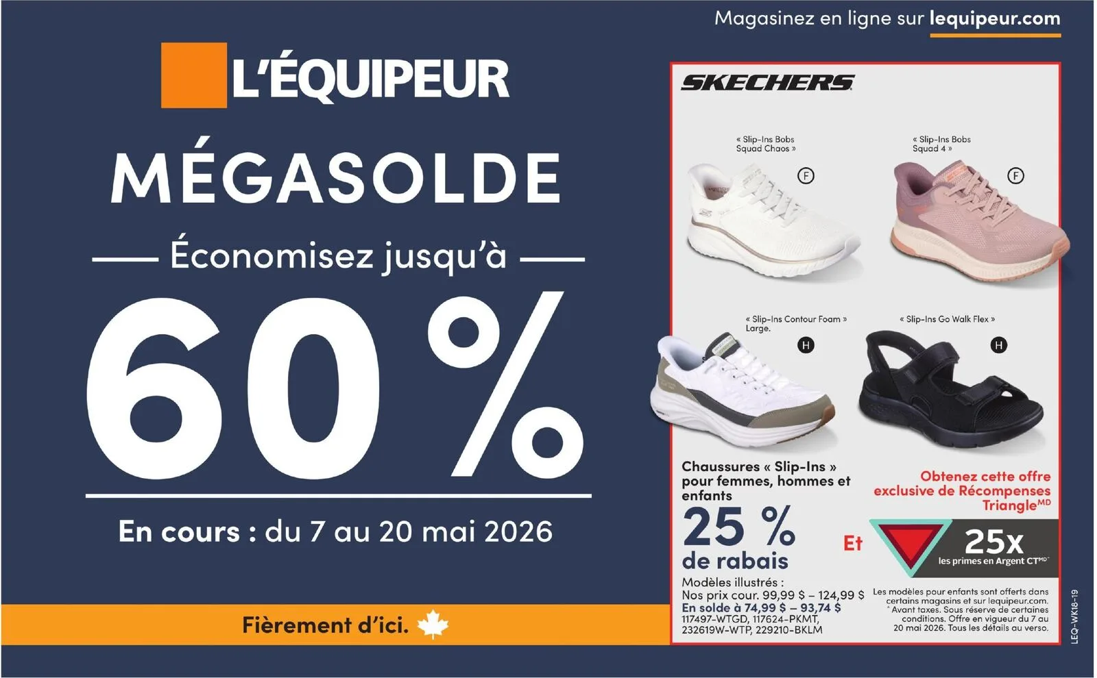 Page 1 de la Circulaire L&rsquo;Équipeur du 7 au 20 mai 2026