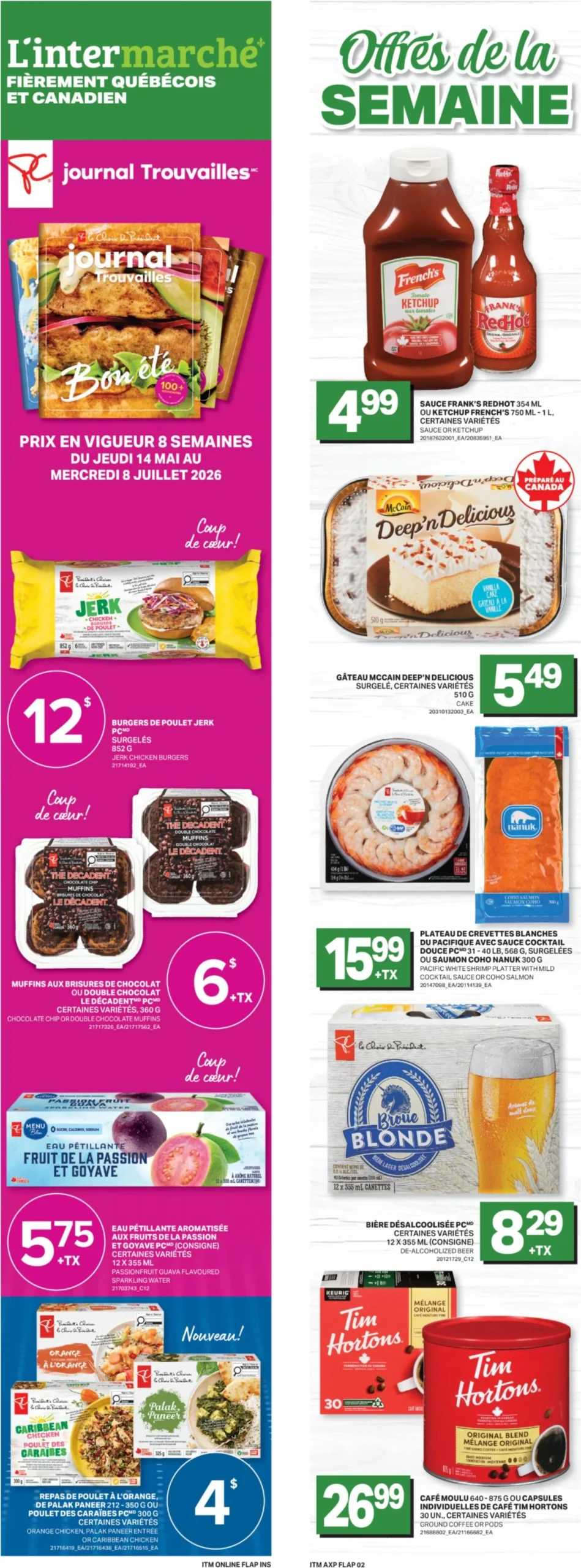 Page 1 de la Circulaire L&rsquo;Intermarché du 14 au 20 mai 2026