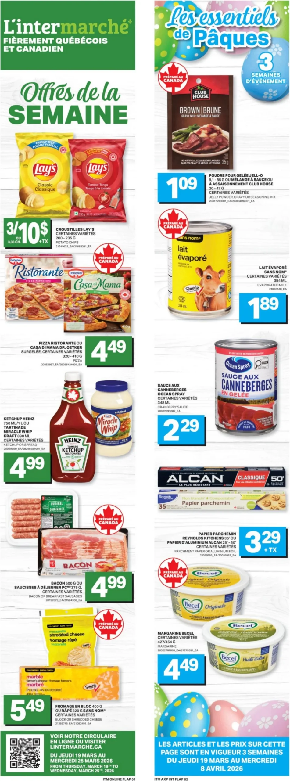 Page 1 de la Circulaire L&rsquo;Intermarché du 19 au 25 mars 2026