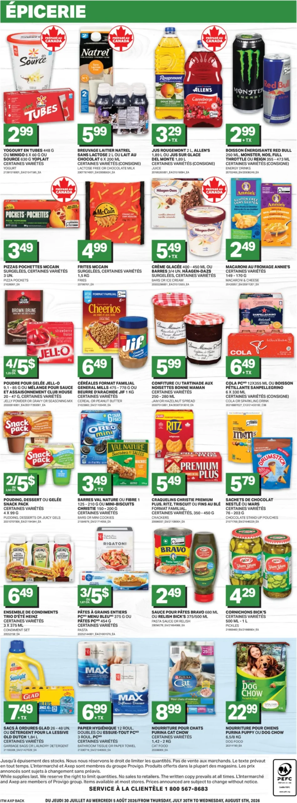Page 3 de la Circulaire L&rsquo;Intermarché du 30 juillet au 5 août 2026