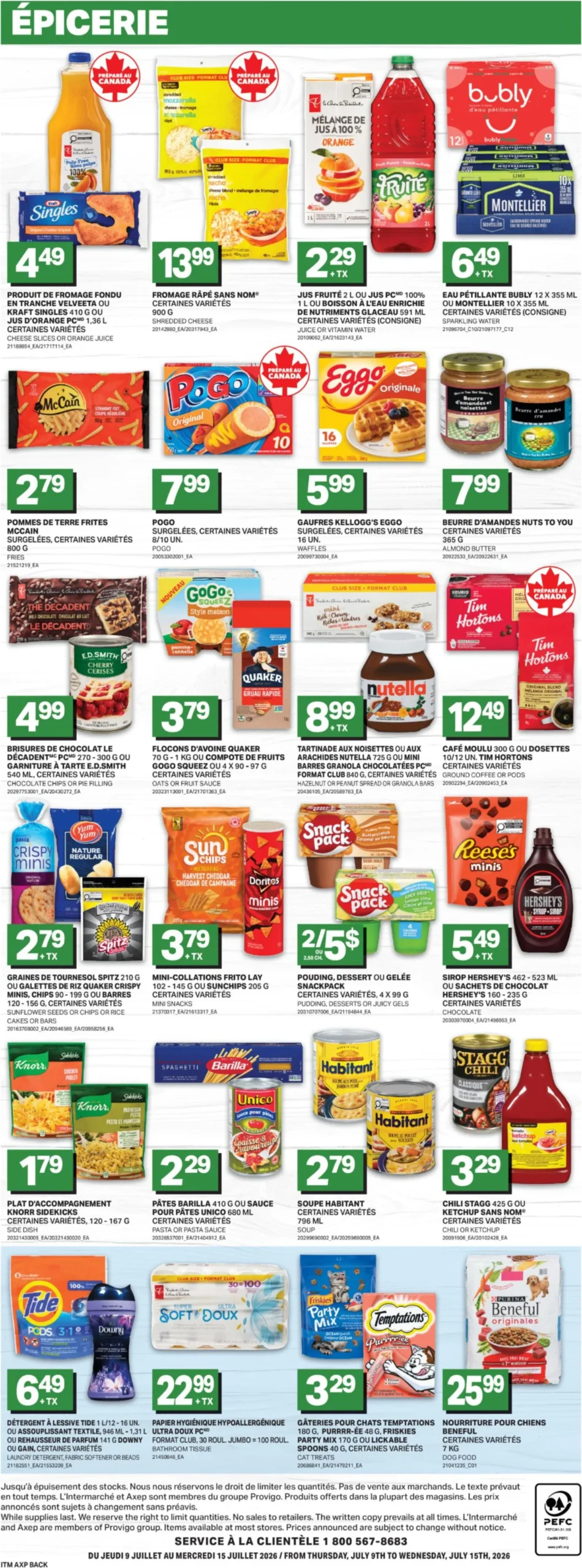 Page 3 de la Circulaire L&rsquo;Intermarché du 9 au 15 juillet 2026
