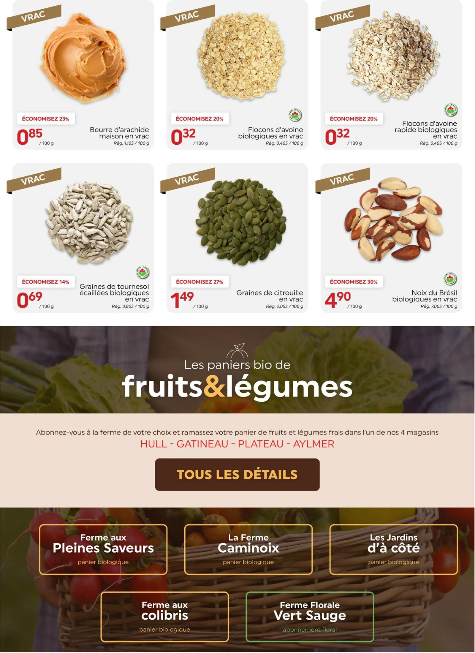 Page 12 de la Circulaire La Boîte à Grains du 29 avril au 26 mai 2026